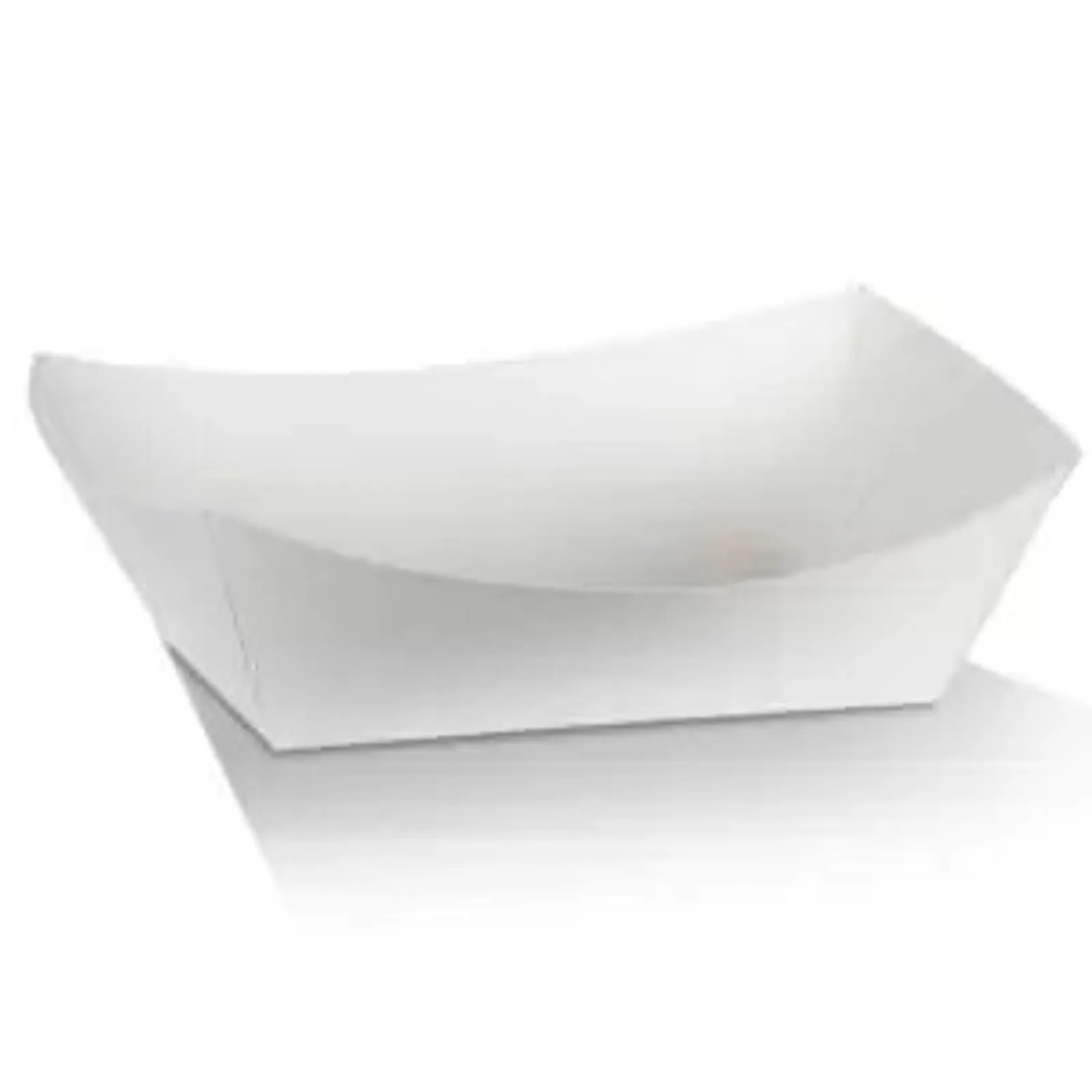 White Cardboard Takeaway Trays