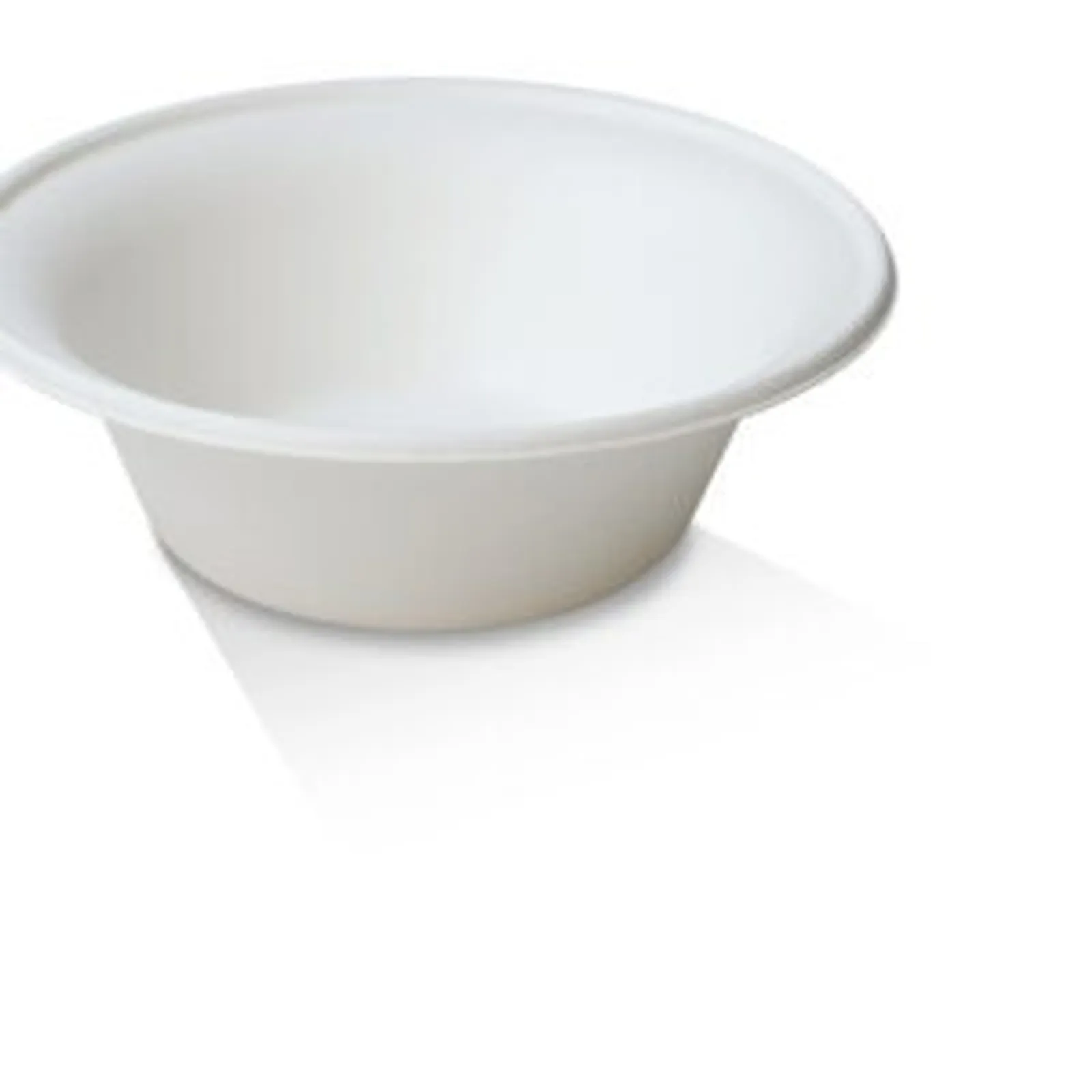 White Bagasse Bowls with Lids