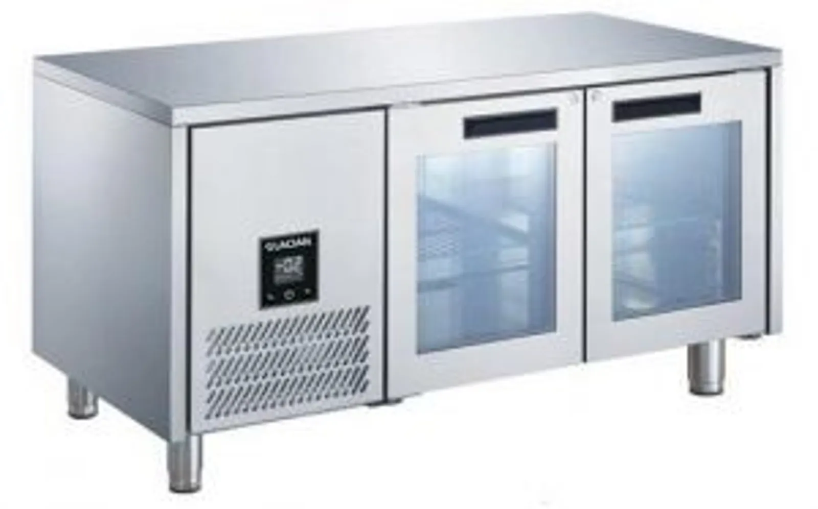 Glass Door Slimline Fridge