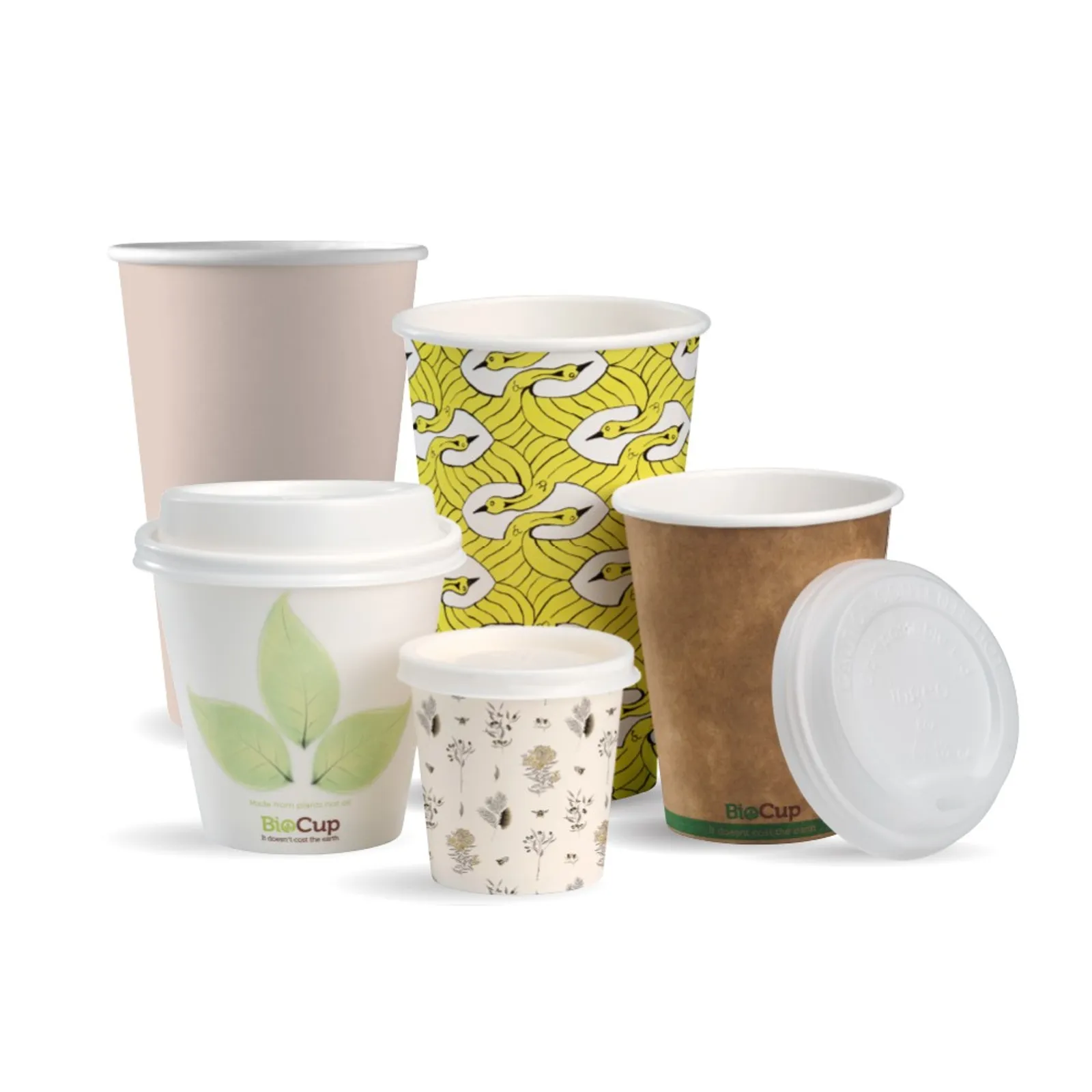 Single Wall Hot Tea and Coffee Cups