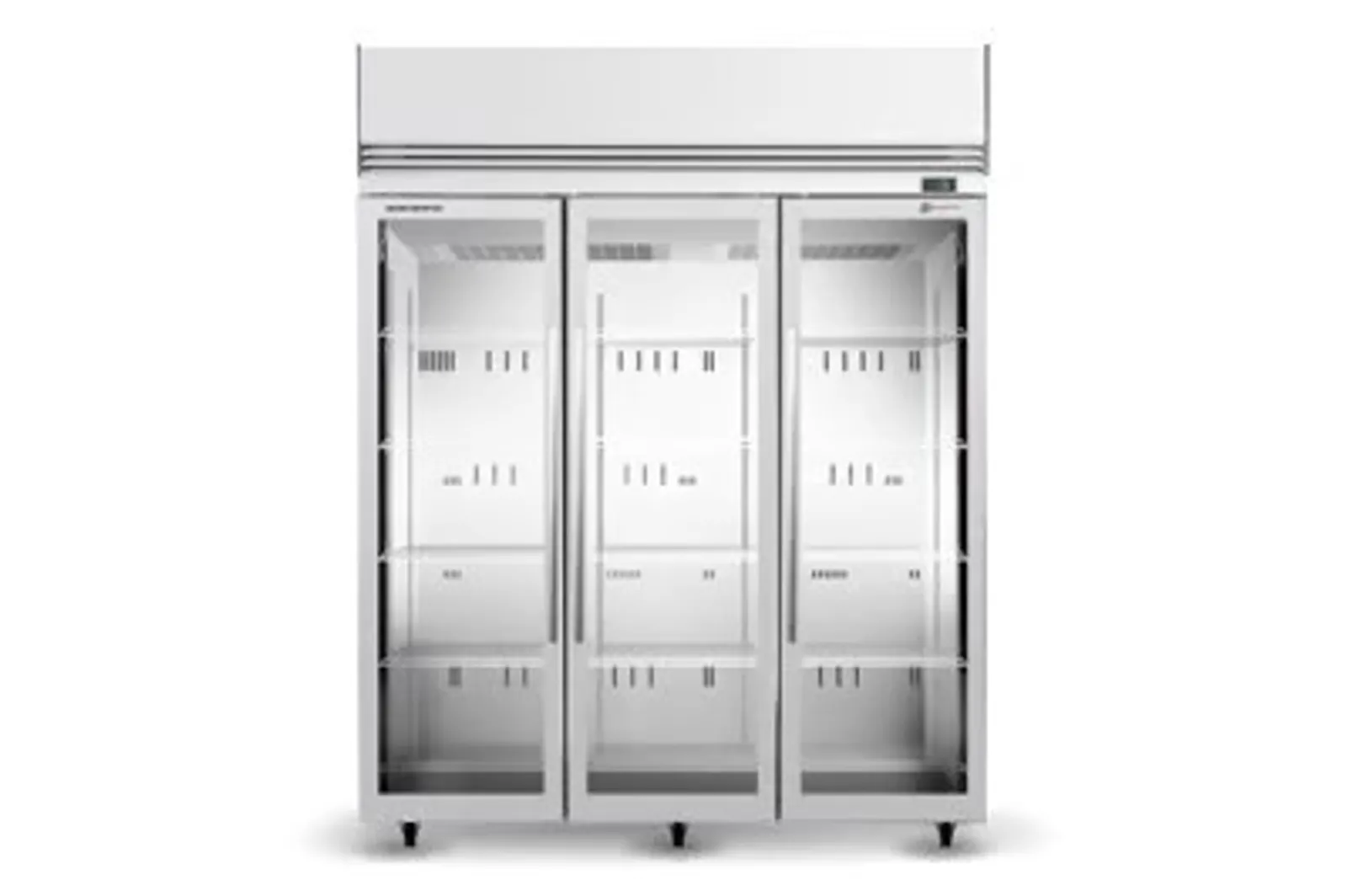 3 Glass Door Upright Freezer