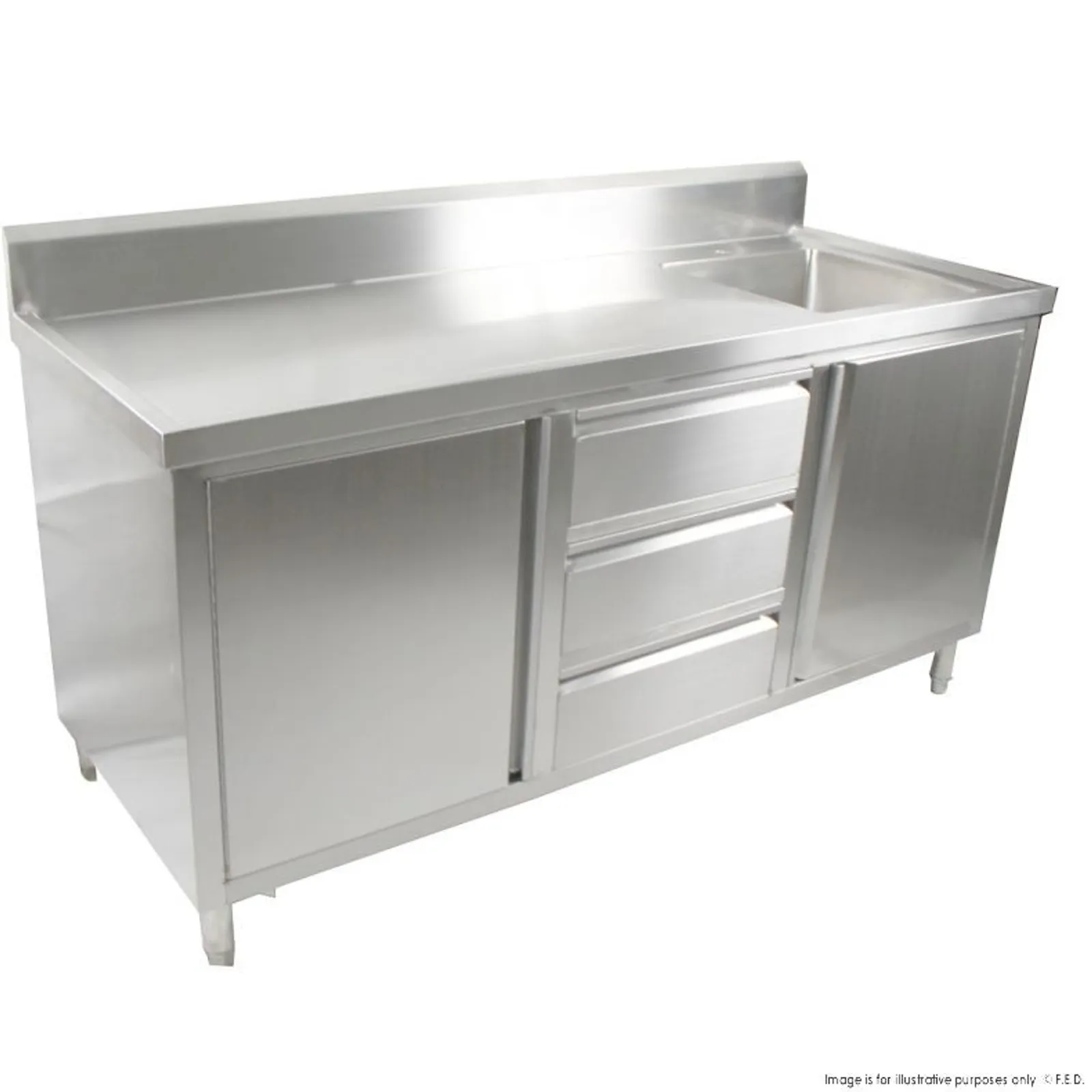 Cabinet with Sinks