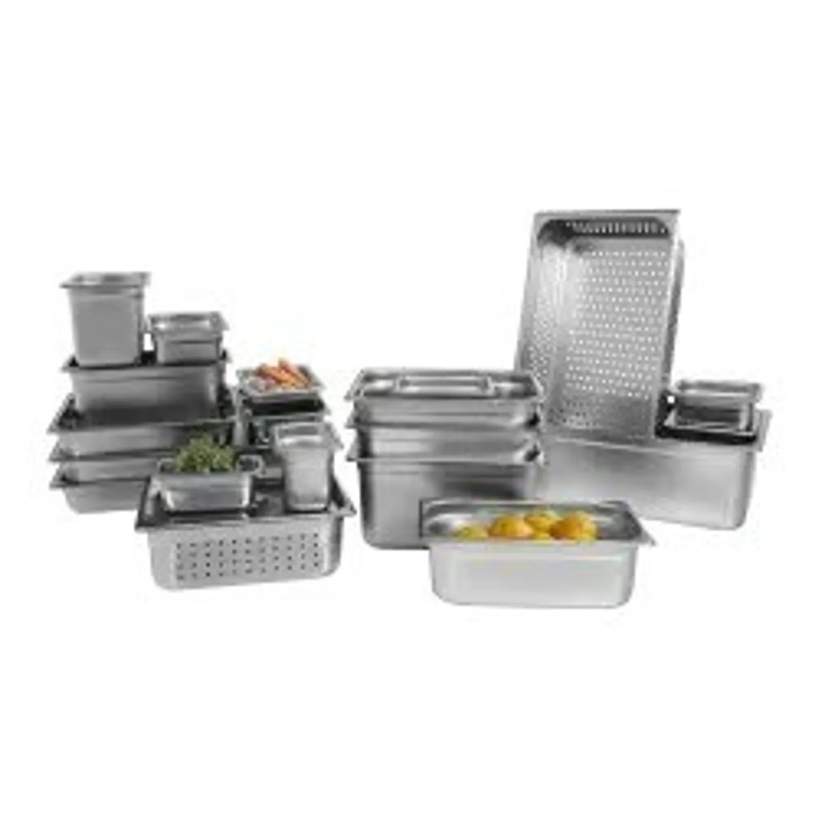 US Anti-Jam GN Food Pans S/S