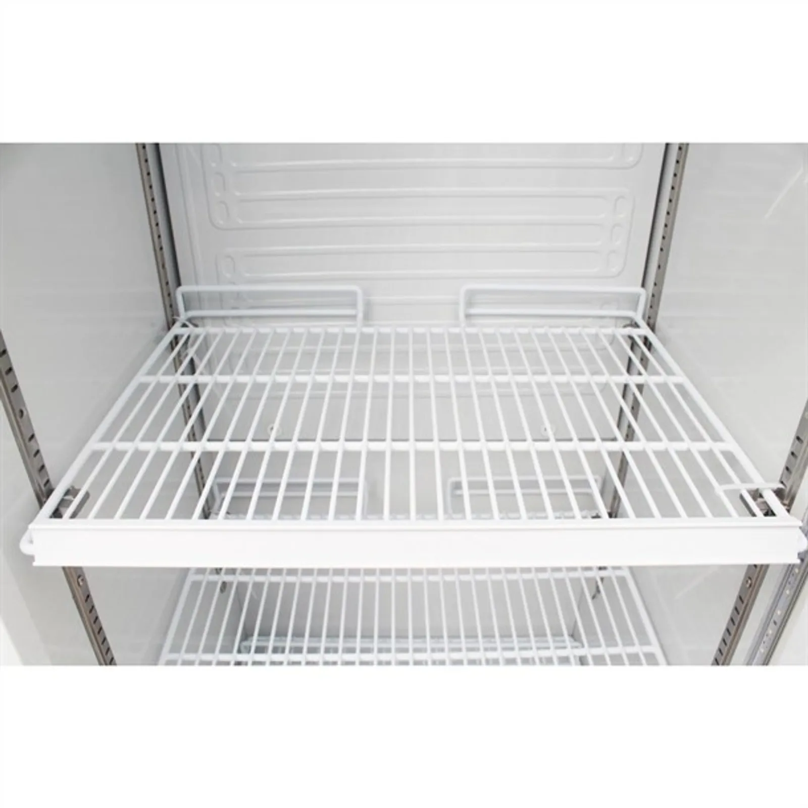 POLAR DM076-A G-Series Upright Display Fridge White 336Ltr