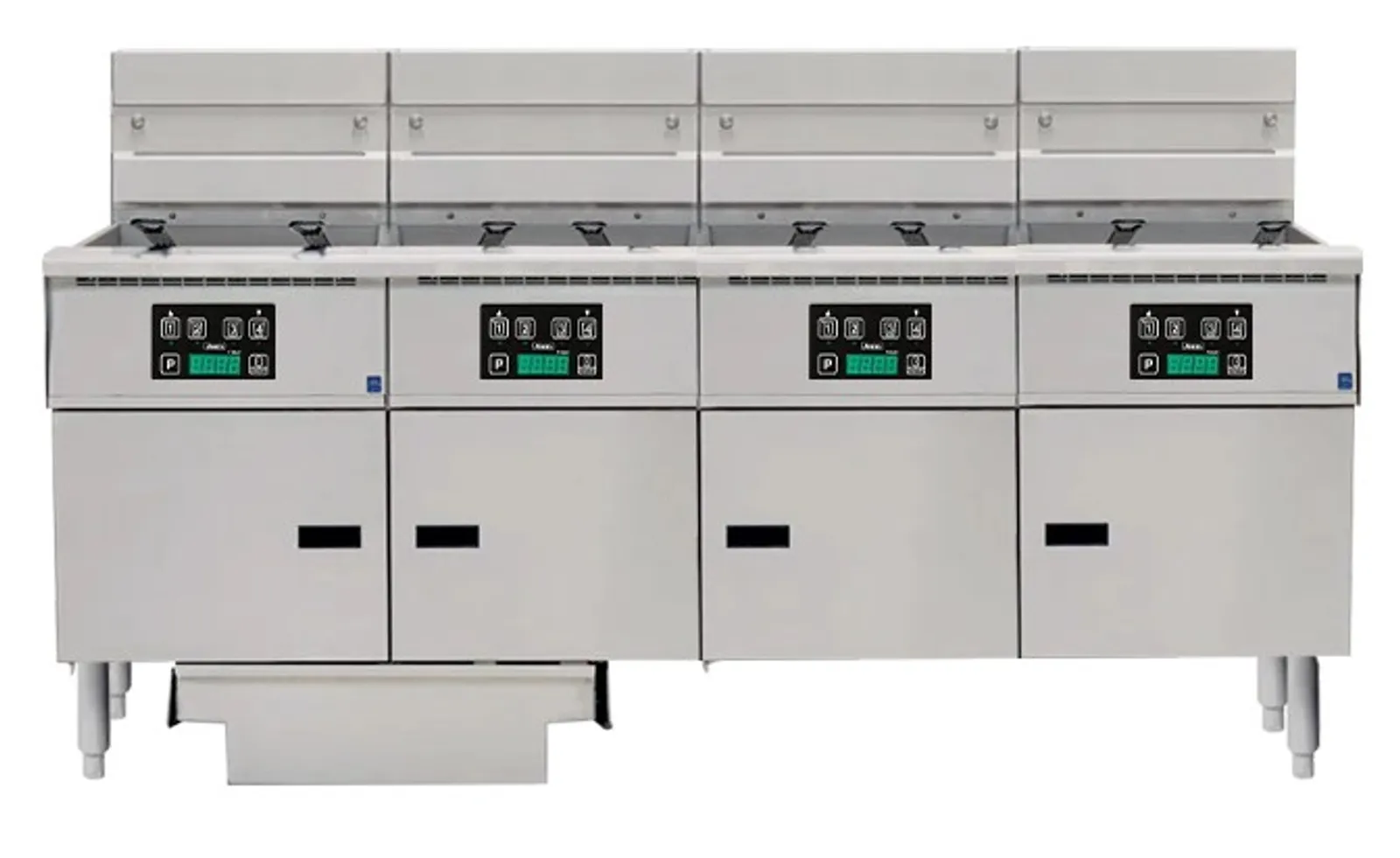 Anets FDAEP418RD Platinum Series - 4 Bank Fryer Filter Drawer