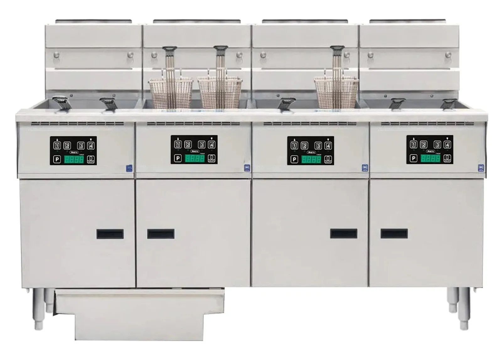 Anets FDAGP455C Platinum Series - 4 Bank Fryer Filter Drawer