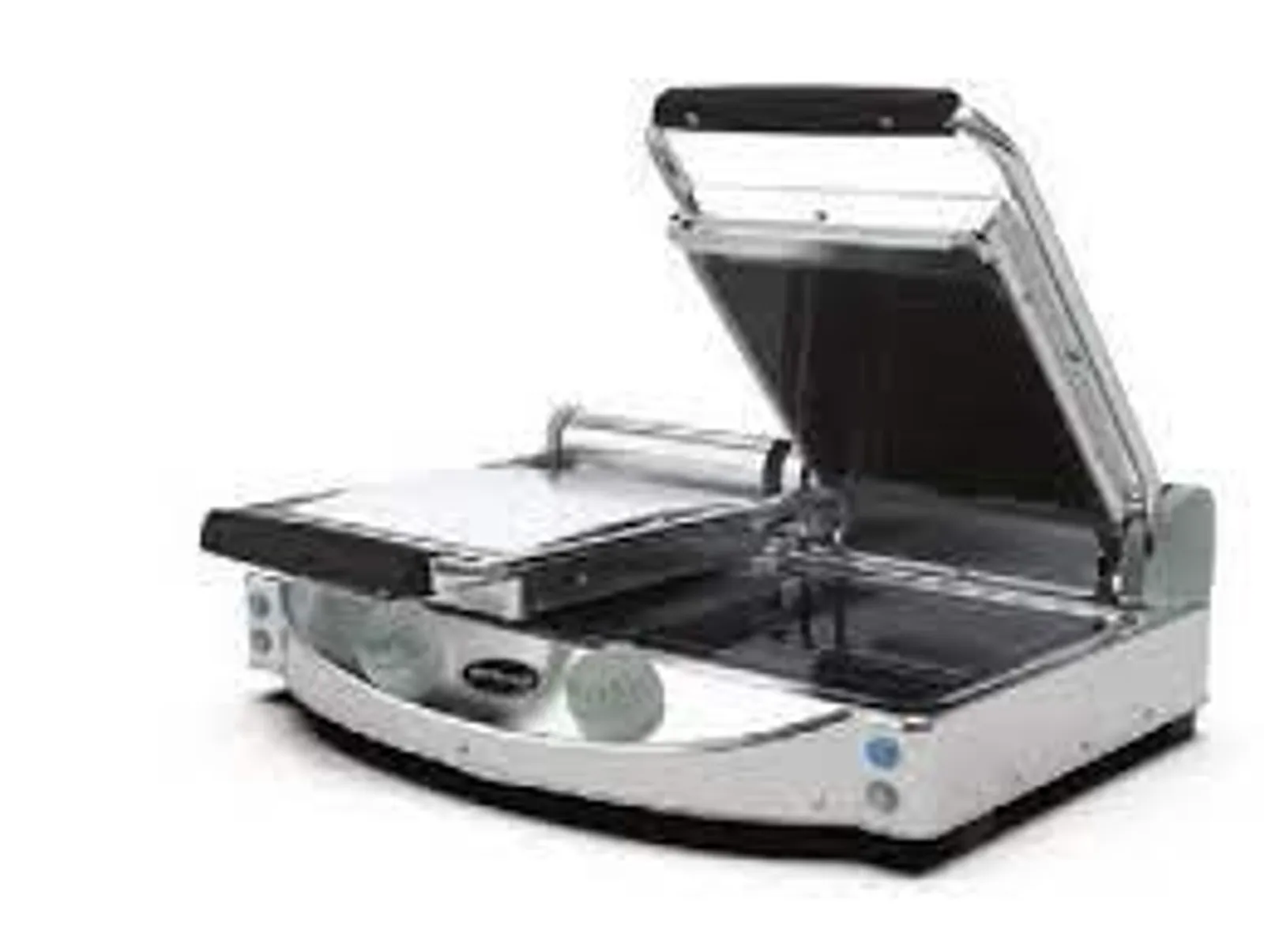 SpidoCook SP020P Manual Double Contact Grill - Black Smooth Surface 3kW