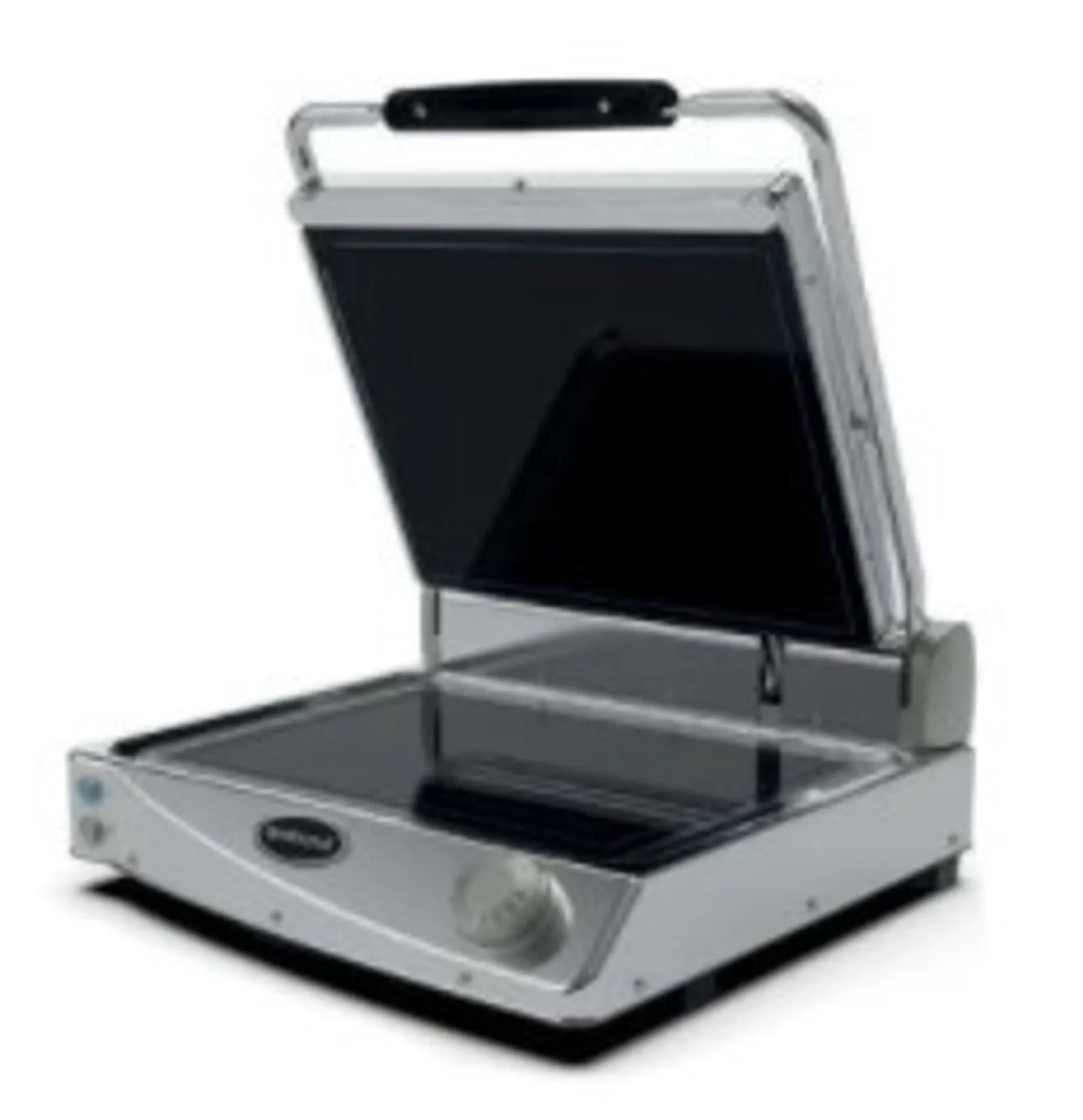 SpidoCook SP015PR Manual Medium Contact Grill - Black Ribbed Surface 3kW