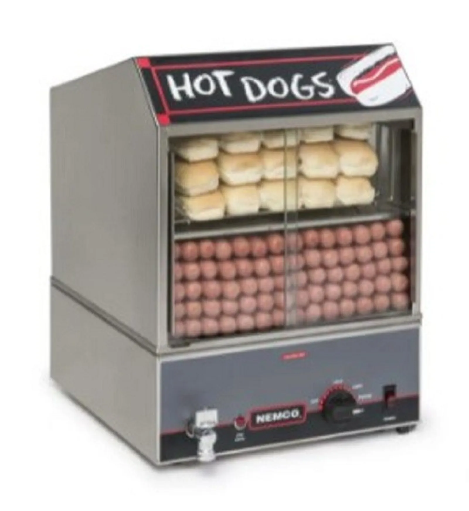 Nemco 8300-230 Hot Dog Steamer