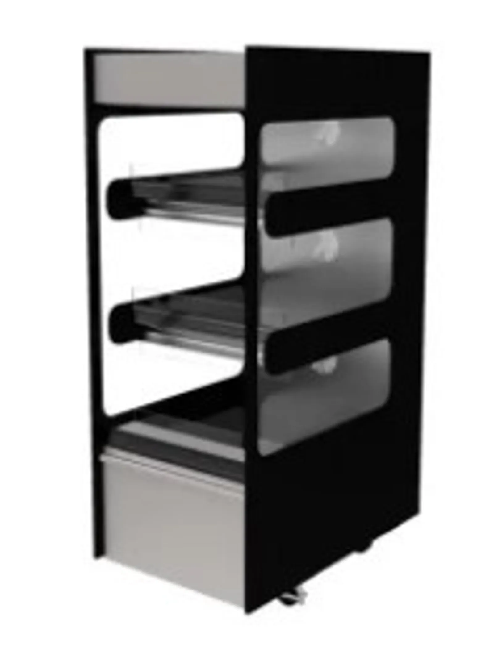 Flexeserve NUE-FXZNA60S3Q - 3 Tier Floor Standing Hot Food Display 556mm