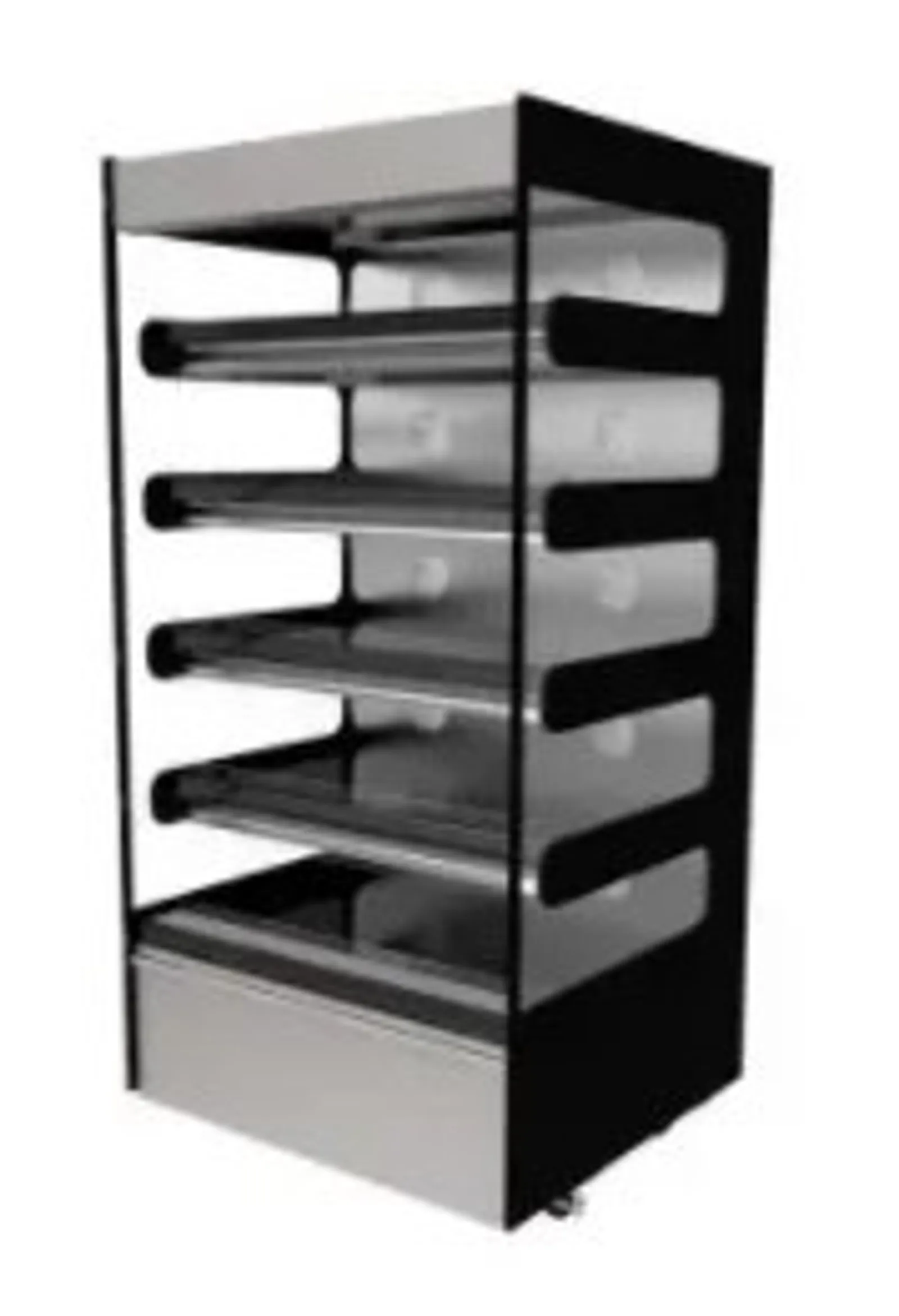 Flexeserve 5 Tier NUE-FXZNA10S5SQ Floor Standing Unit Square