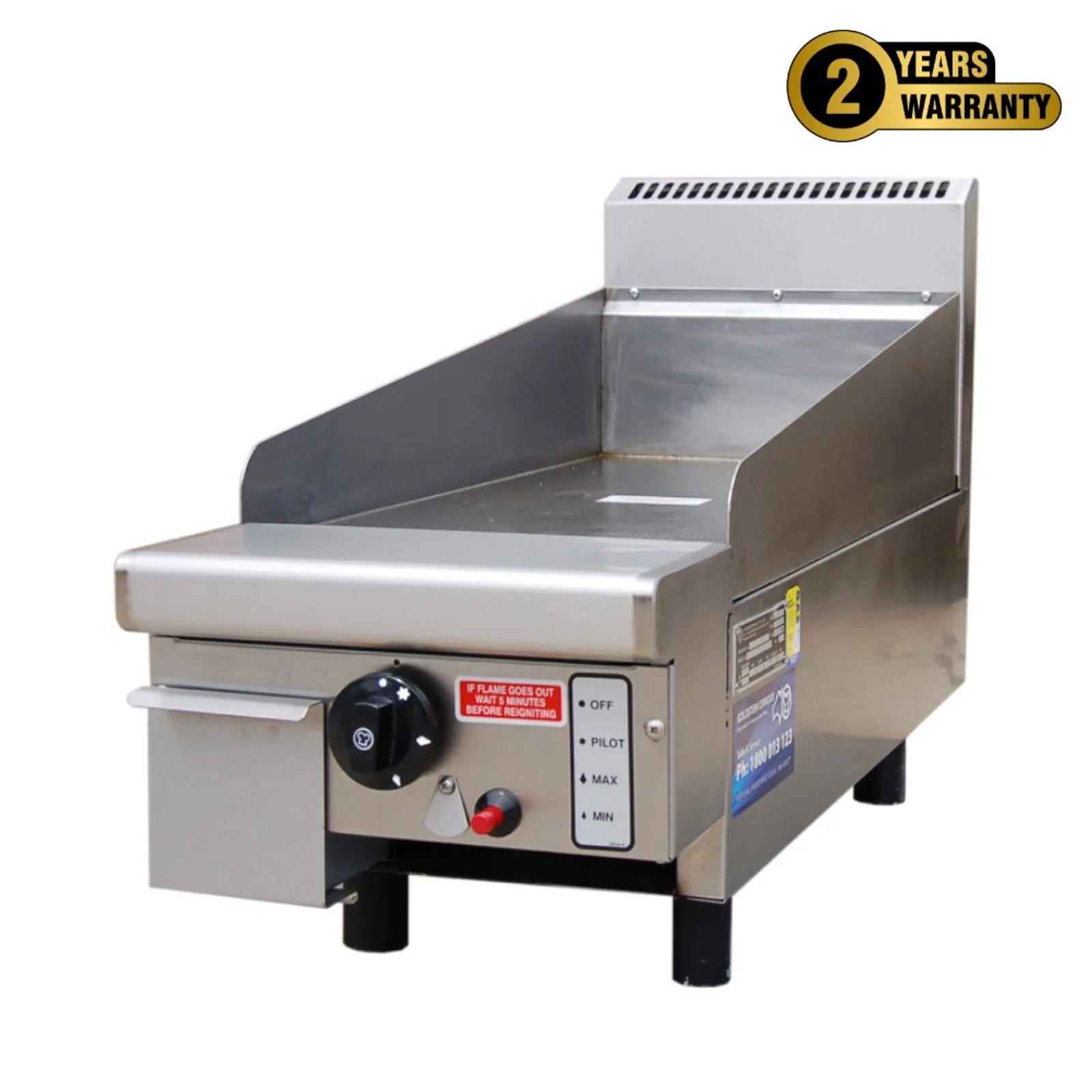 Goldstein GPGDB12 800 Series Griddle Plate