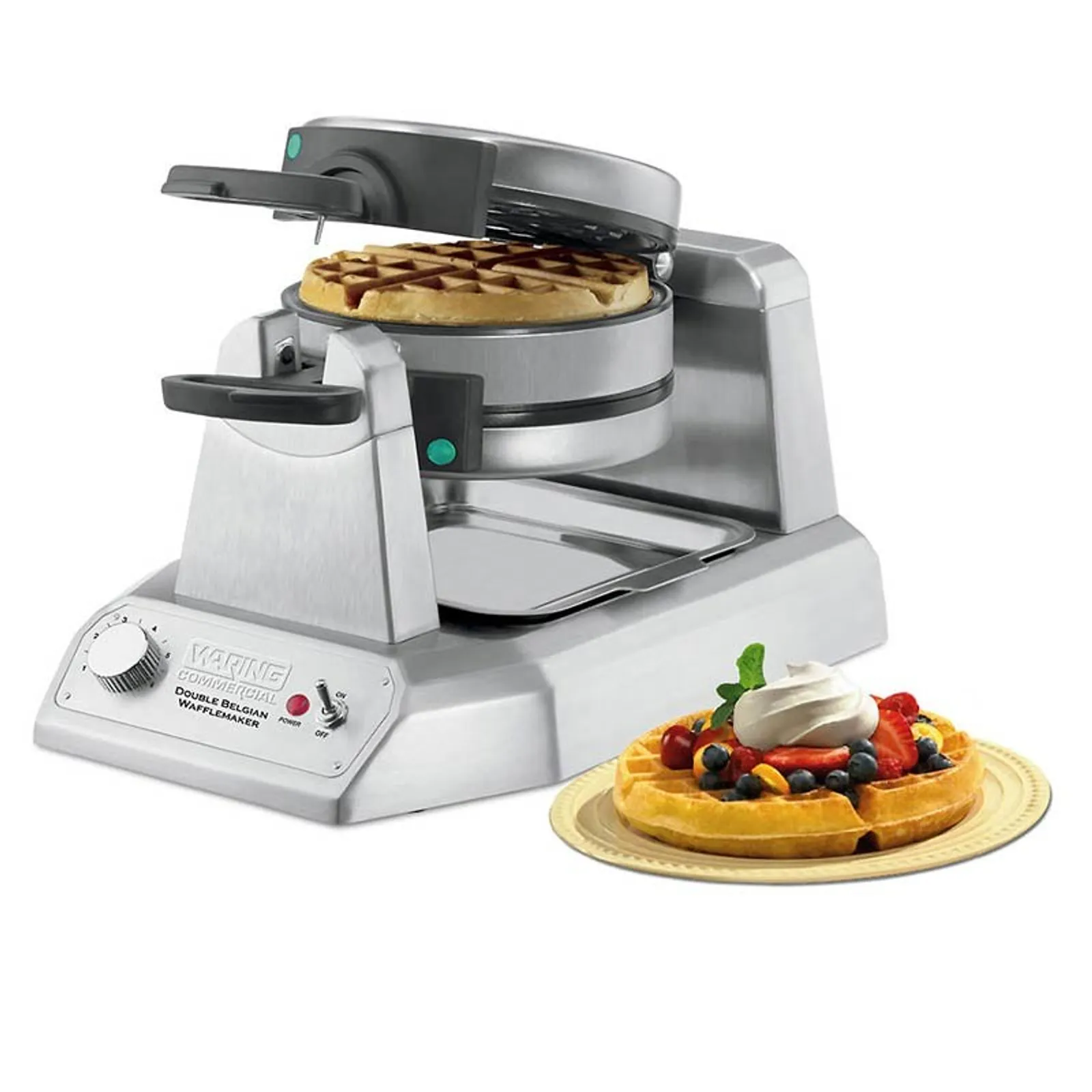 Waring W-WW200E Double Belgian Waffle Maker
