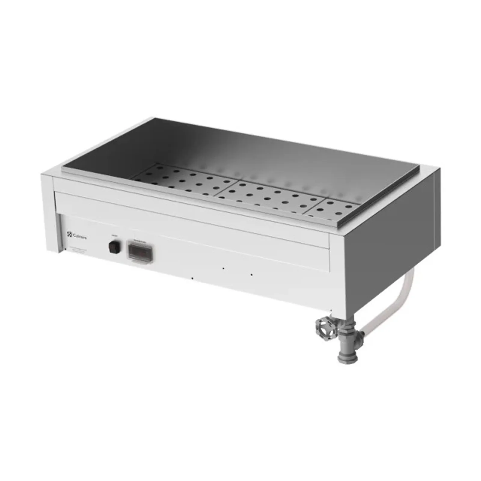 Culinaire CH.BM.U.3 Under Bench Bain Marie Without Bench Top or Pan Dividers - 3 Modules