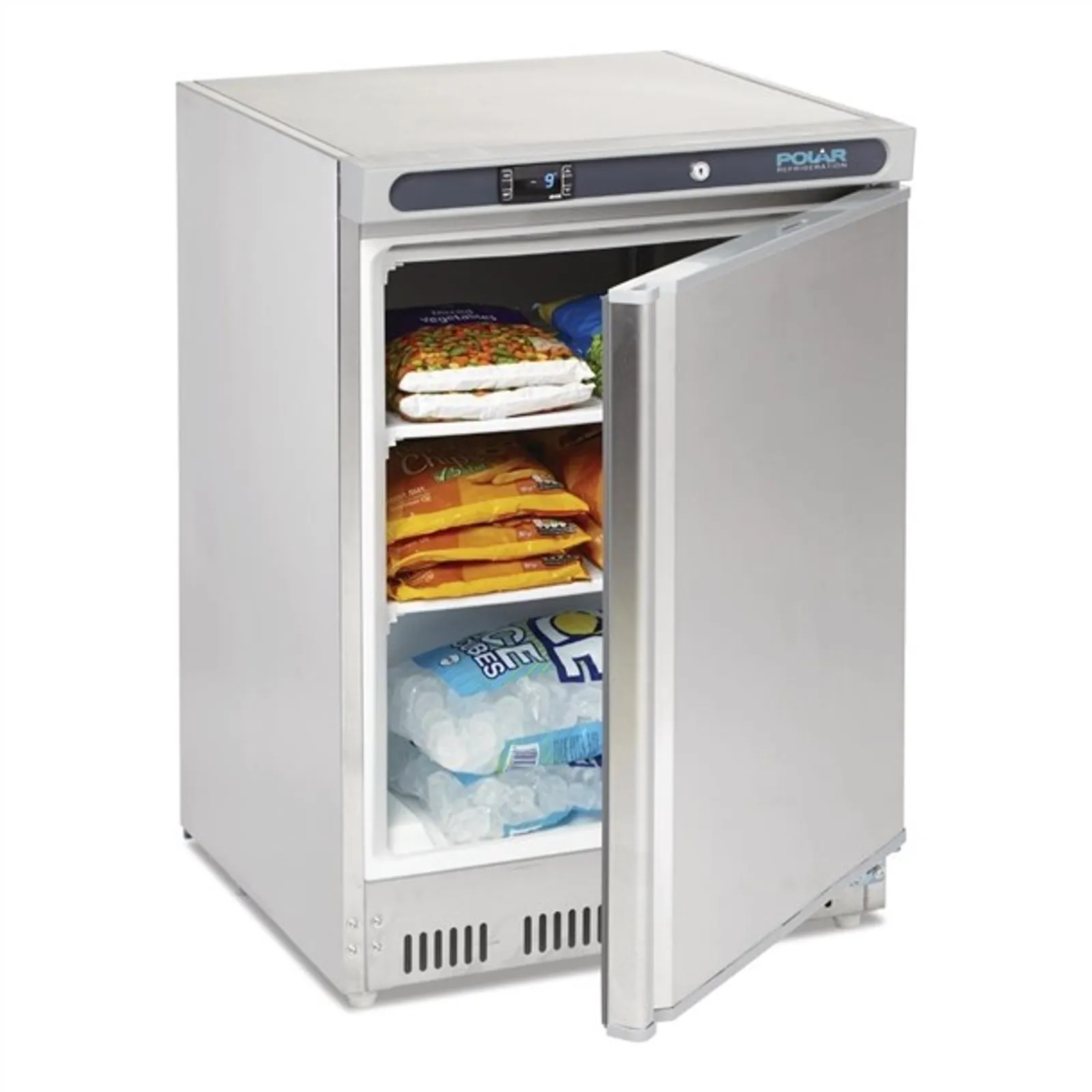 Polar CD081-A C-Series Under Bench Freezer Stainless Steel