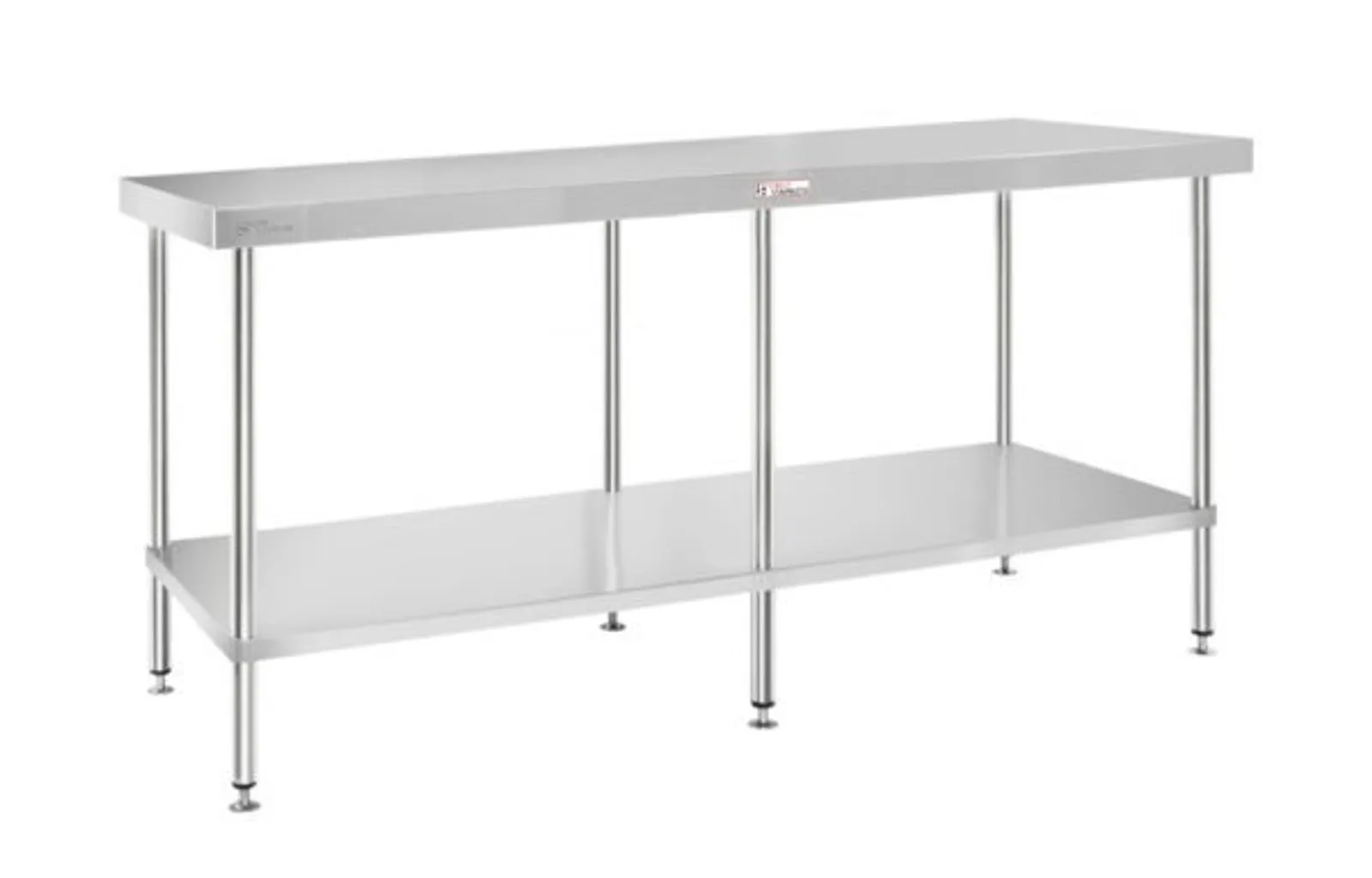 Simply Stainless SS01.2100 Work Bench with Undershelf (600 Series) - 2100mm