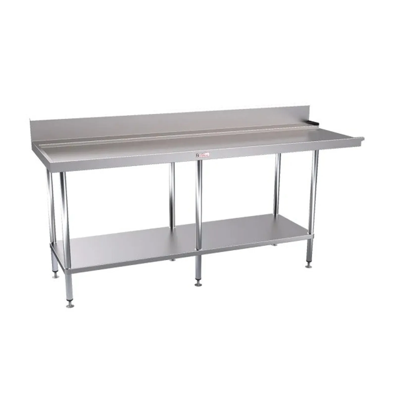 Simply Stainless SS07.1800.L Dishwasher Outlet Bench (600 Series) - 1800mm - Left Hand Outlet