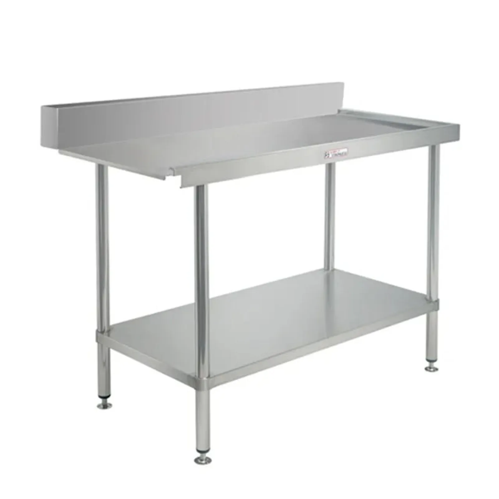 Simply Stainless SS07.7.1200.R Dishwasher Outlet Bench (700 Series) - 1200mm - Right Hand Outlet