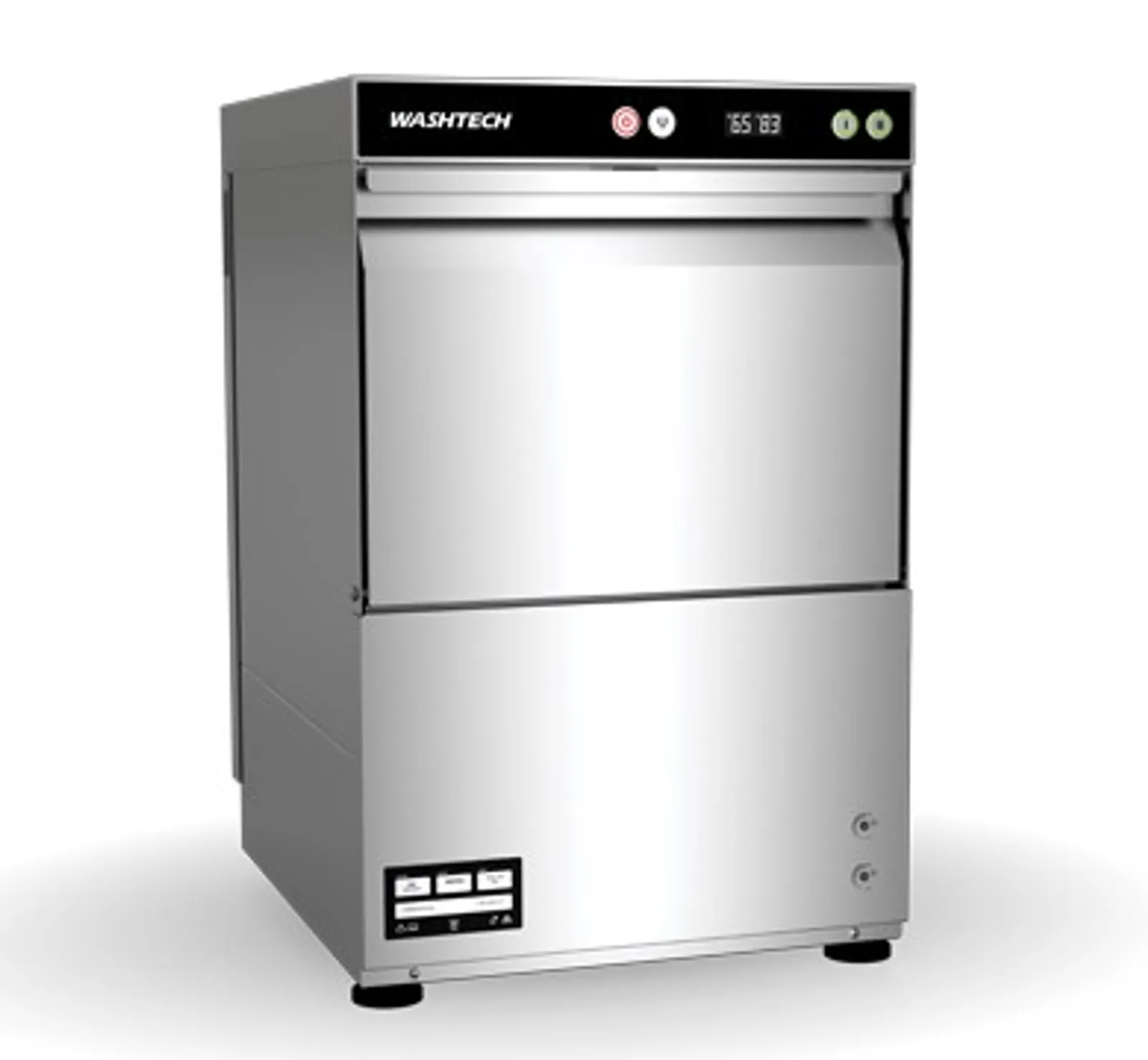 Washtech XV - Compact Undercounter Dishwasher - 450mm Rack