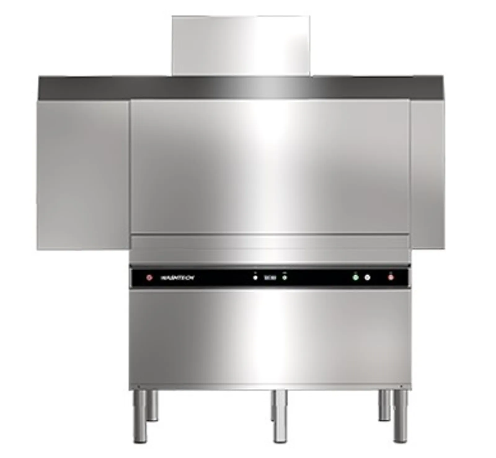 Washtech CDe120 - 120 rack per hour Conveyor Dishwasher