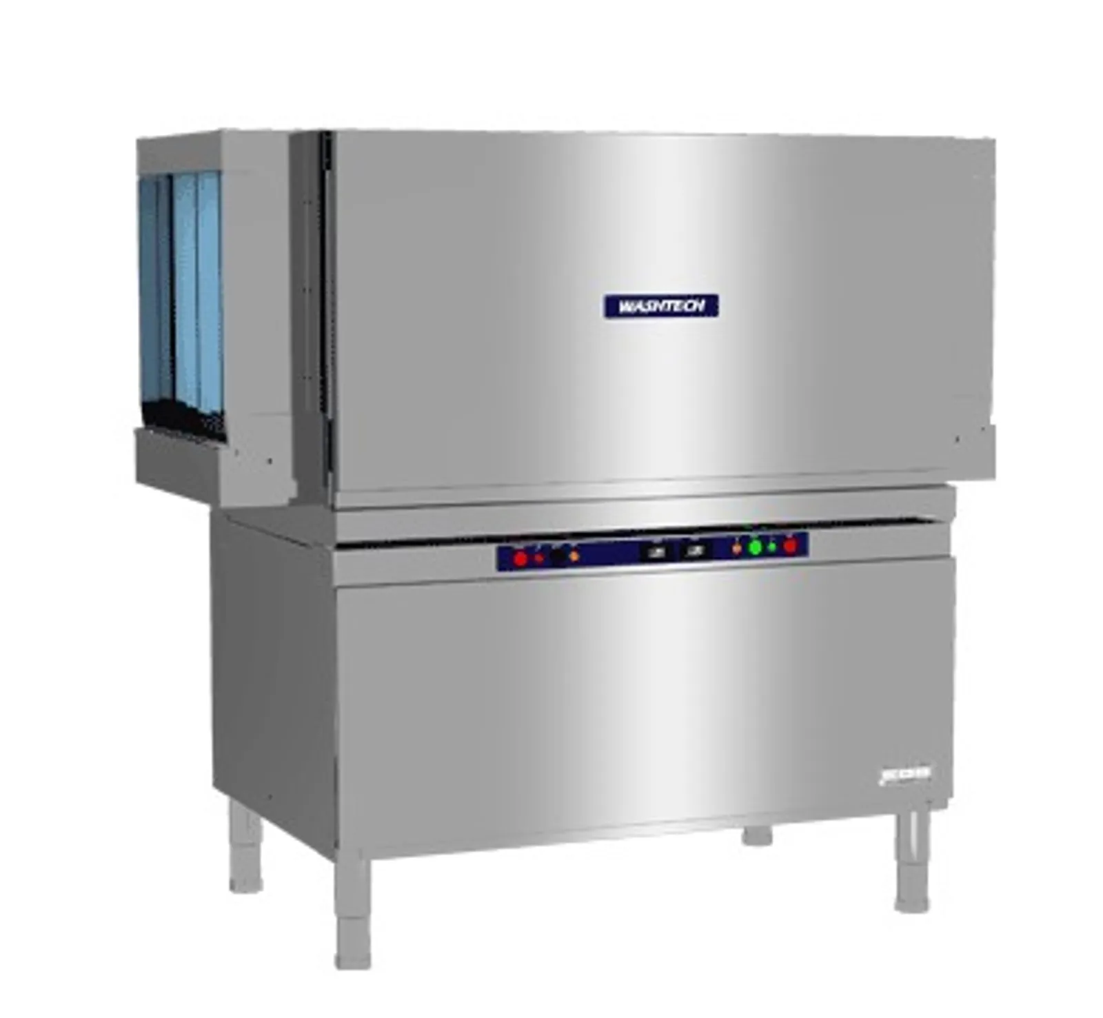 Washtech CK100 - Single Tank Conveyor Crate Washer