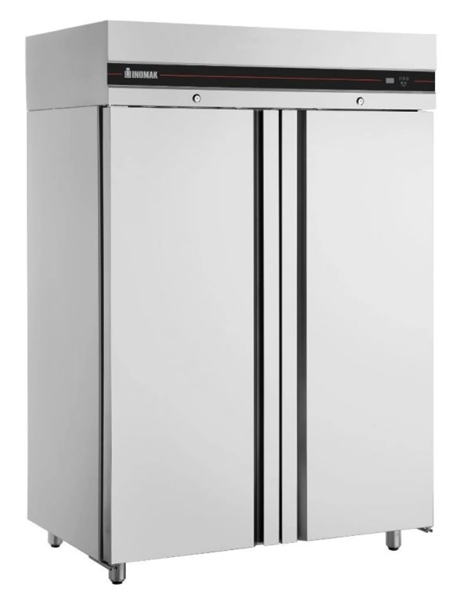 Inomak UFI2140SL Slimline Solid Double Door Upright Freezer