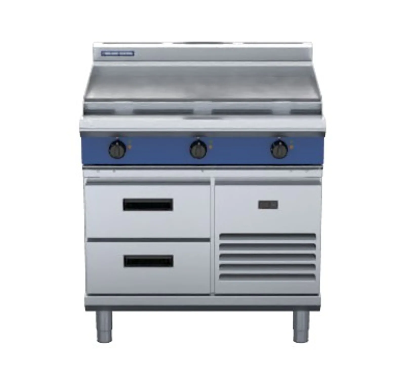 Blue Seal Evolution Series E516A-RB - 900mm Electric Cooktop Refrigerated Base