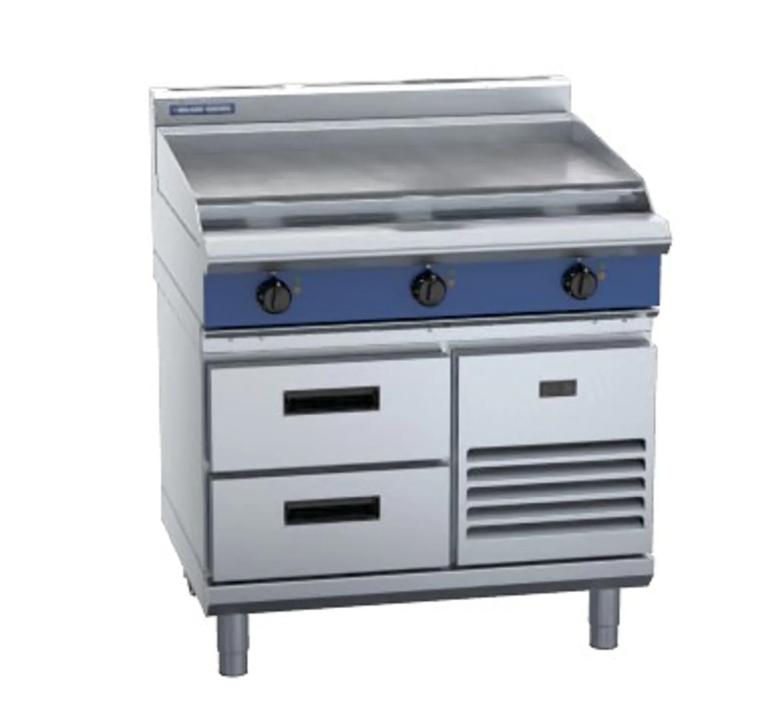 Blue Seal Evolution Series E516A-RB - 900mm Electric Cooktop Refrigerated Base