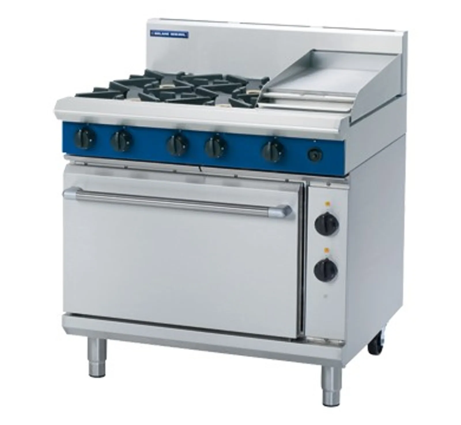 Blue Seal Evolution Series GE506C - 900mm Gas Range Electric Static Oven