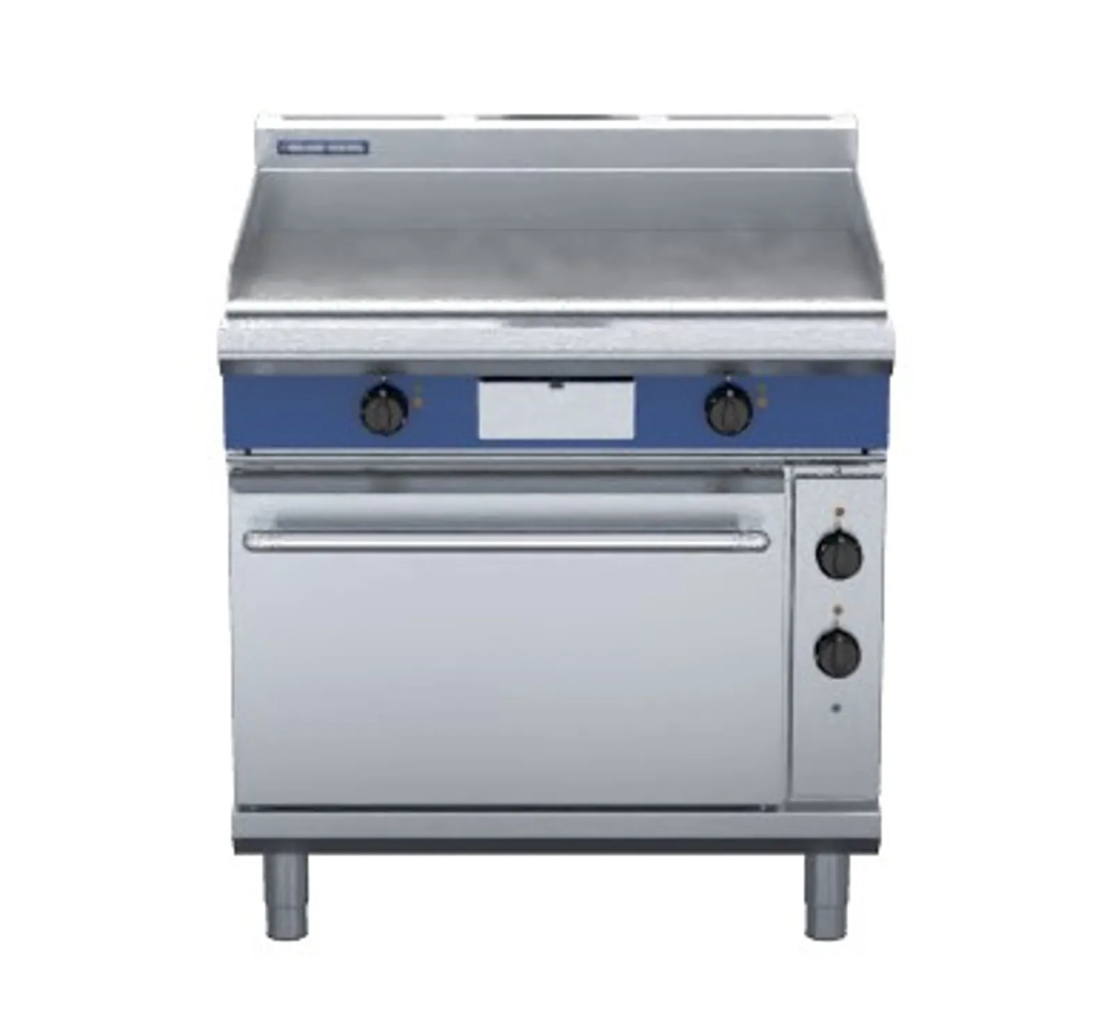 Blue Seal Evolution Series EP506 - 900mm Electric Griddle Static Oven Range