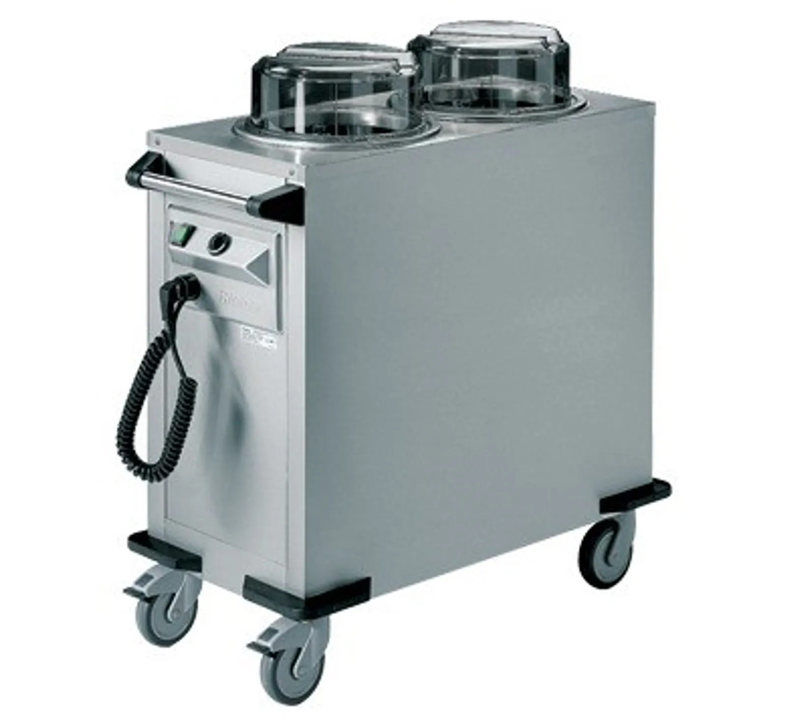 Rieber RRV-H2-190-320 - 55kgs Mobile Tubular Dispenser (Round) - Static Heating