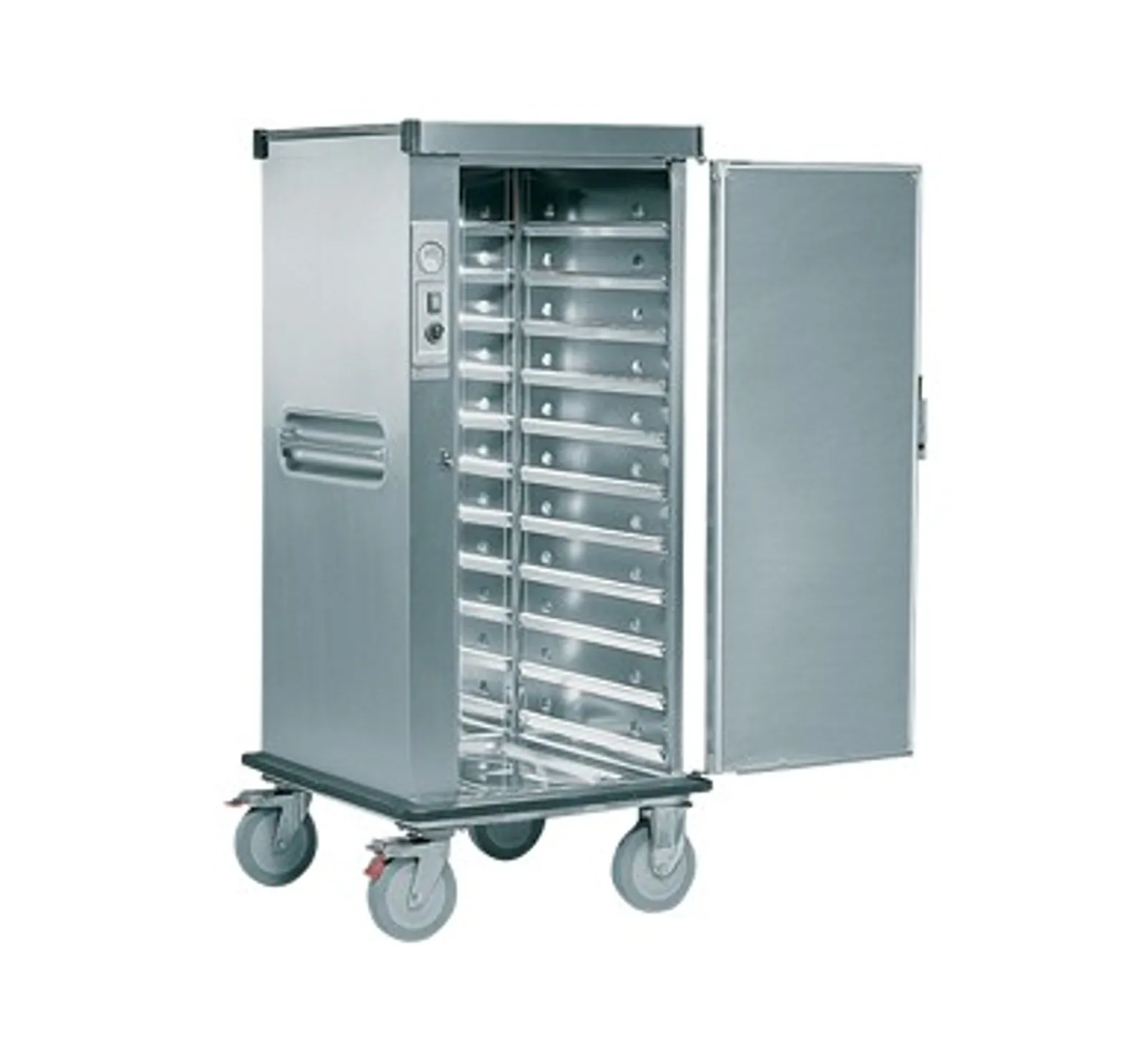 Rieber BKWL 1 X 2/1 - 11 x 2/1 GN Banquet Trolley - Heated