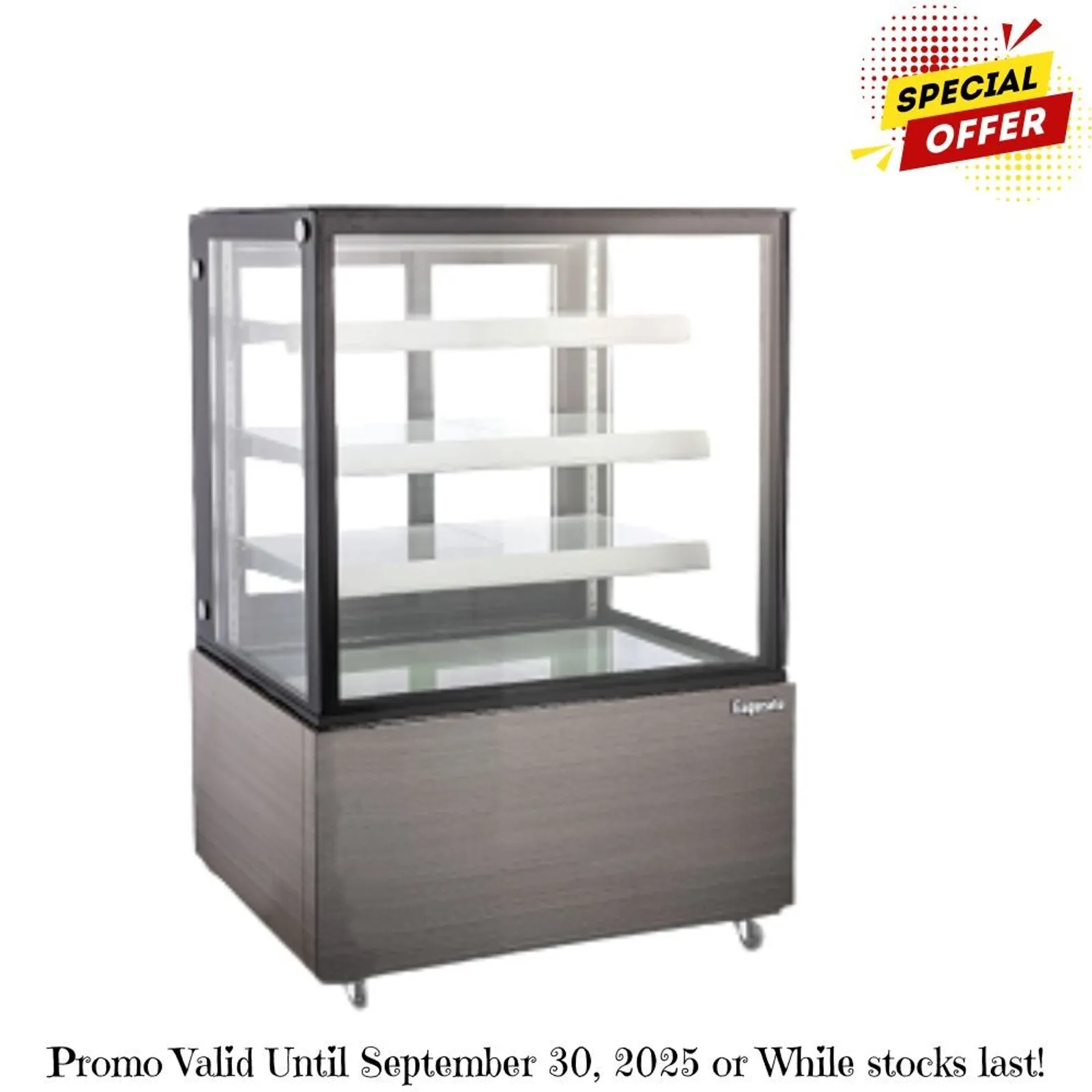 Exquisite CDS309 Four Tiers Cake Display Refrigerators