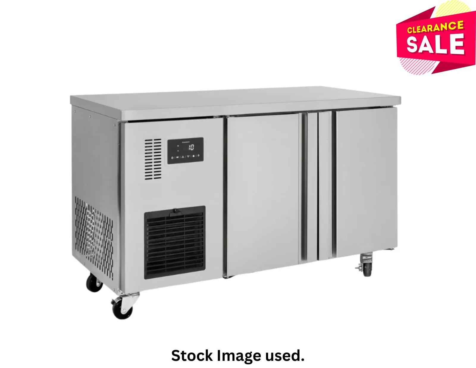 Williams LTU2SS Topaz - 2 Door Underbench Freezer 255L - Clearance