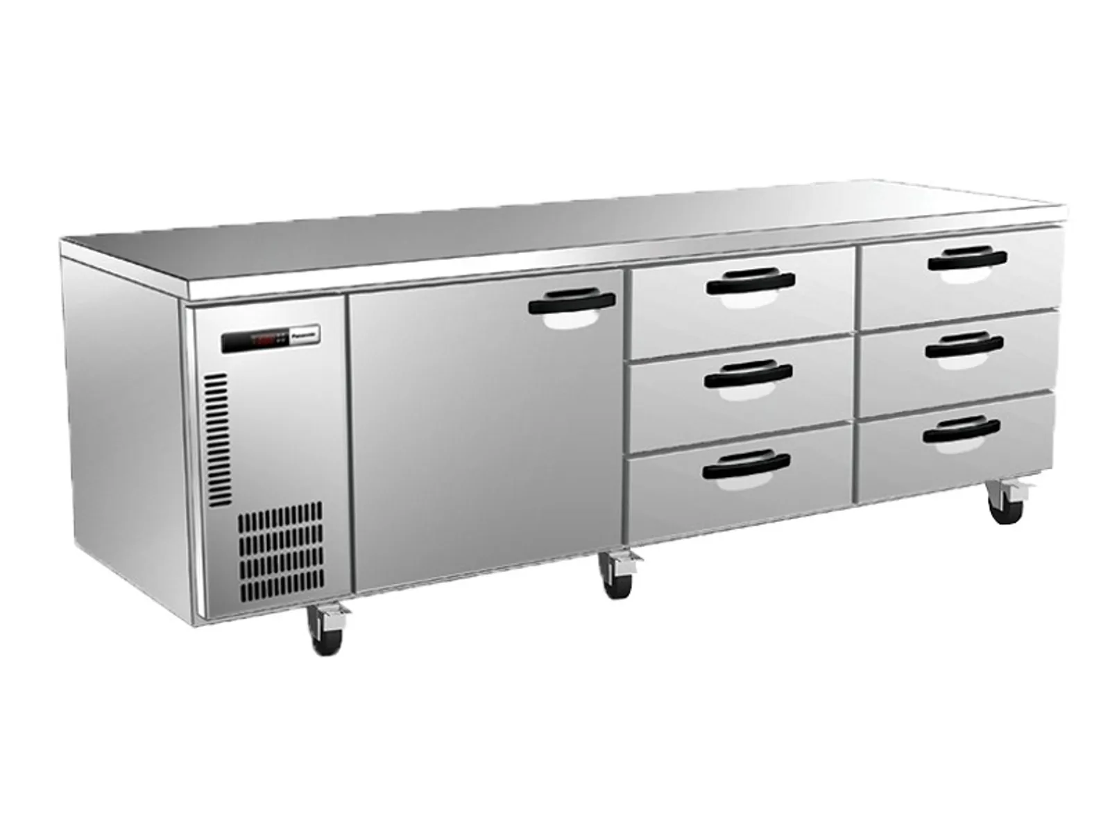 Panasonic SUR-1871HP-DWW 6 Drawer To Suit GN 1/1 Pans, Depth 100mm & 1 Door