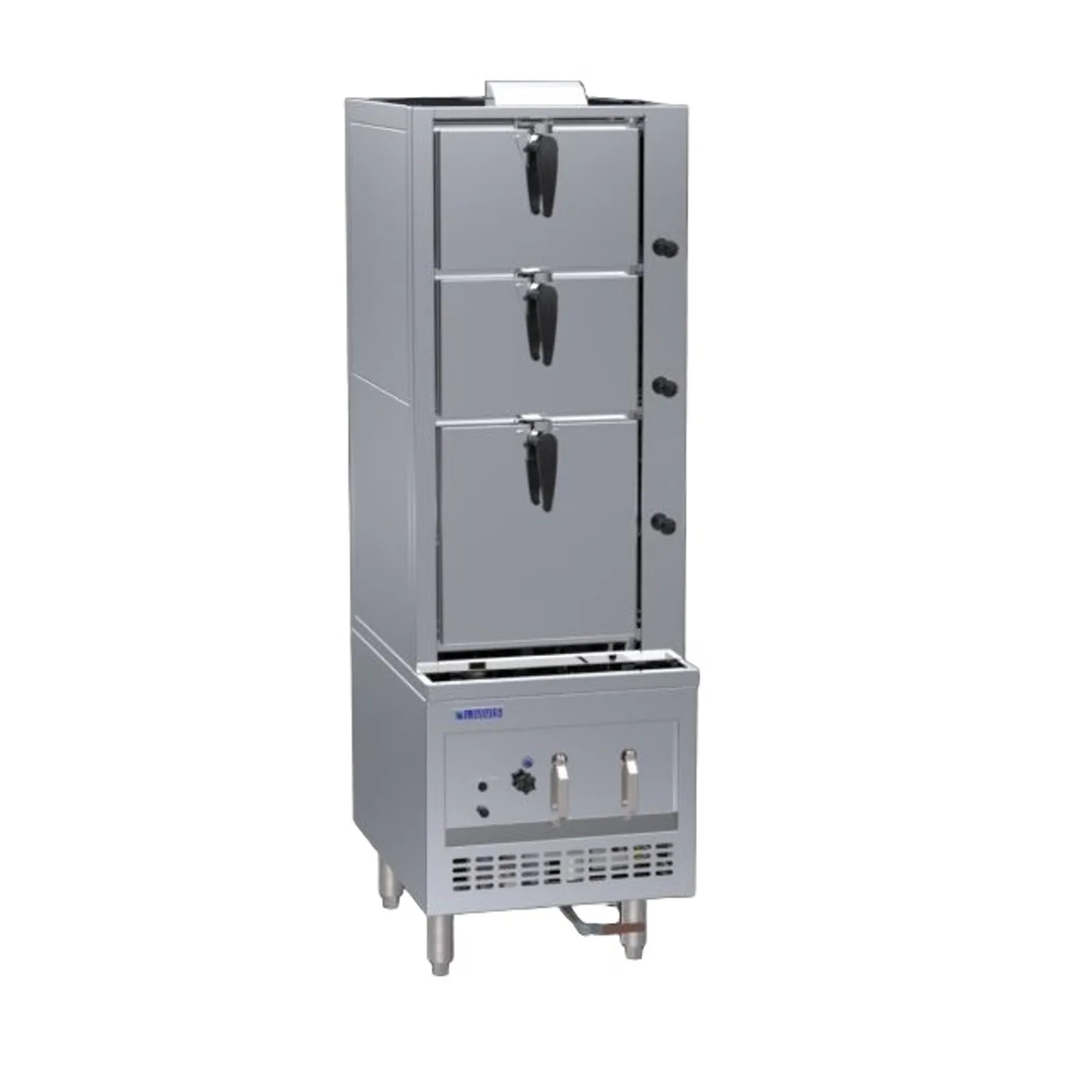 LUUS SCM-60 Steam Cabinet - 600 Wide 3 Deck