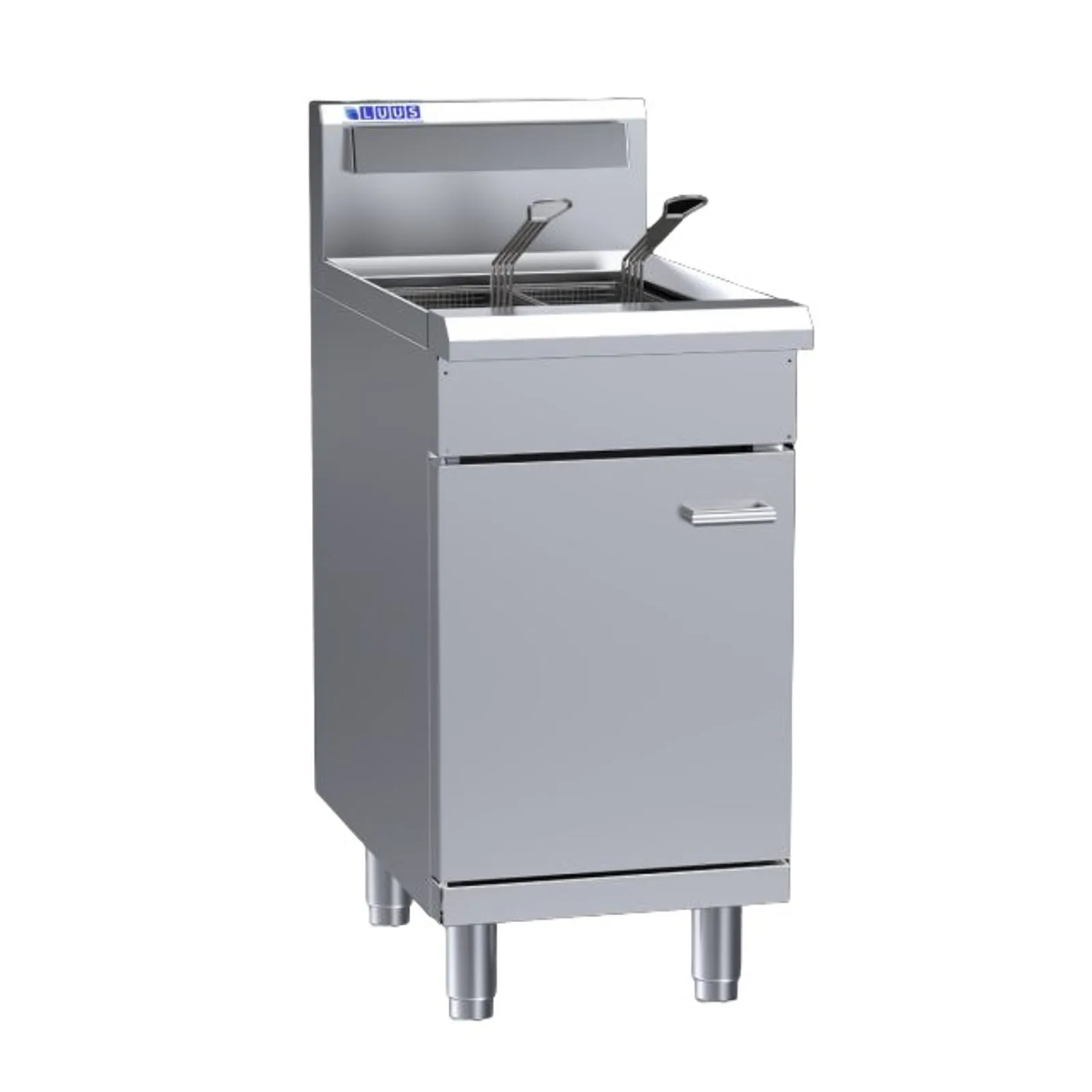 LUUS FV-45 - 2 Basket V-Pan Fryer