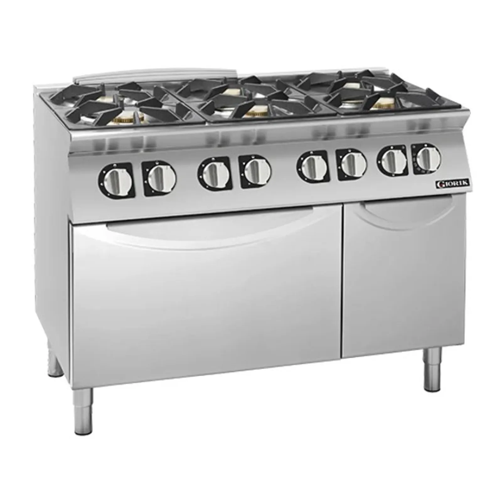 Giorik CG760ET 700 Series - 6 Burner Gas Range on Electric Oven
