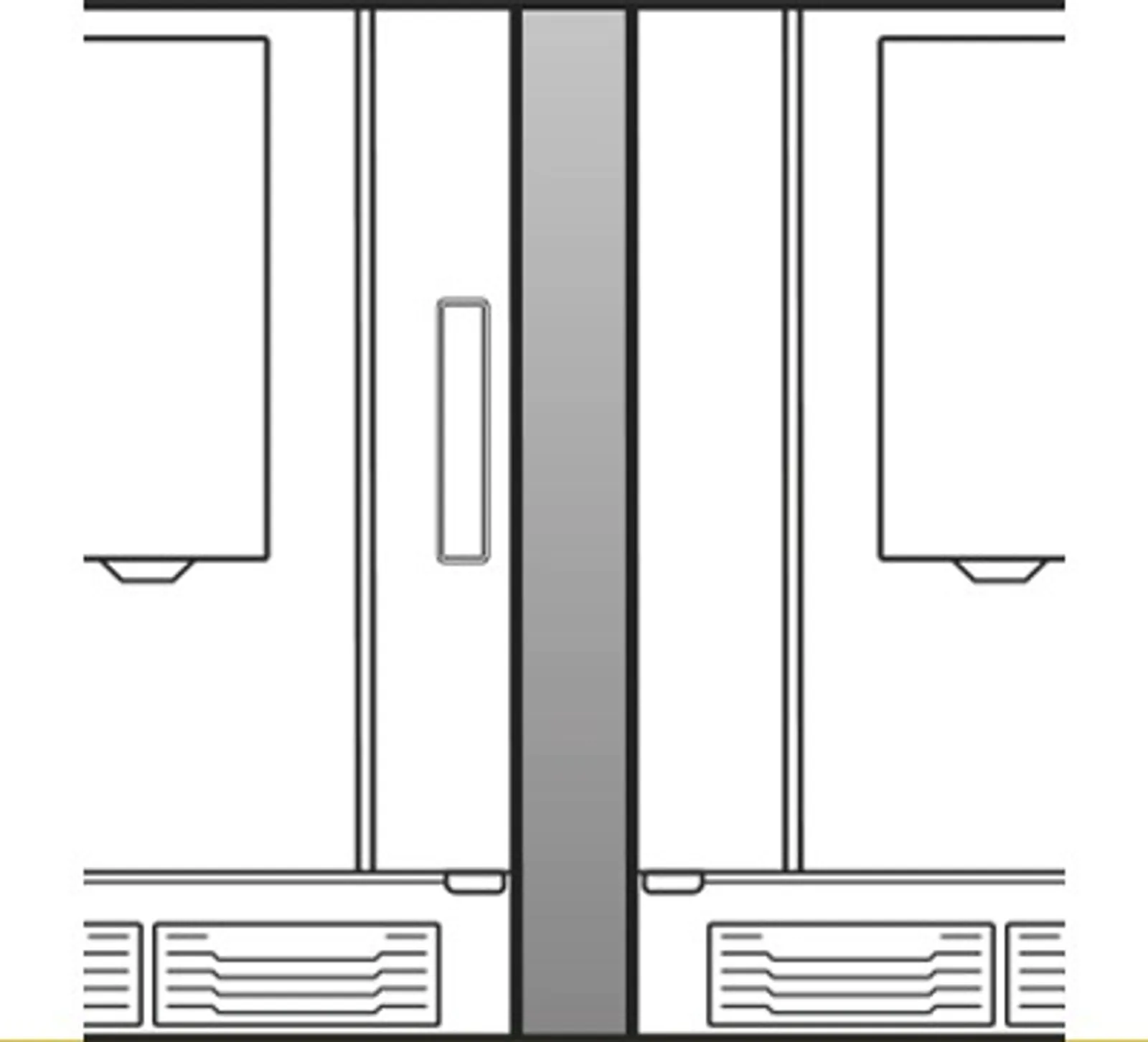 Unox XUC198 - Oven Coupling Kit
