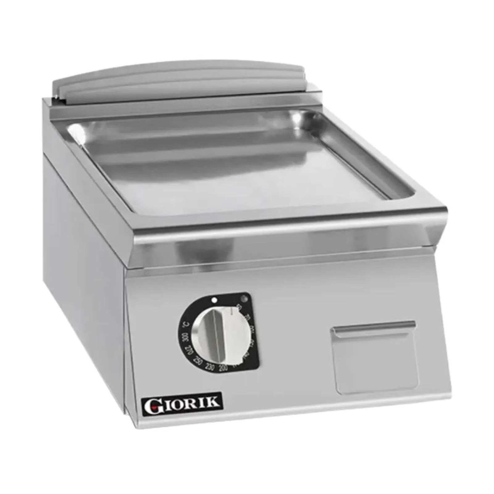 Giorik FLE72TCRXT 700 Series - Electric Frytop - 400mm Smooth Satin Chrome Plate