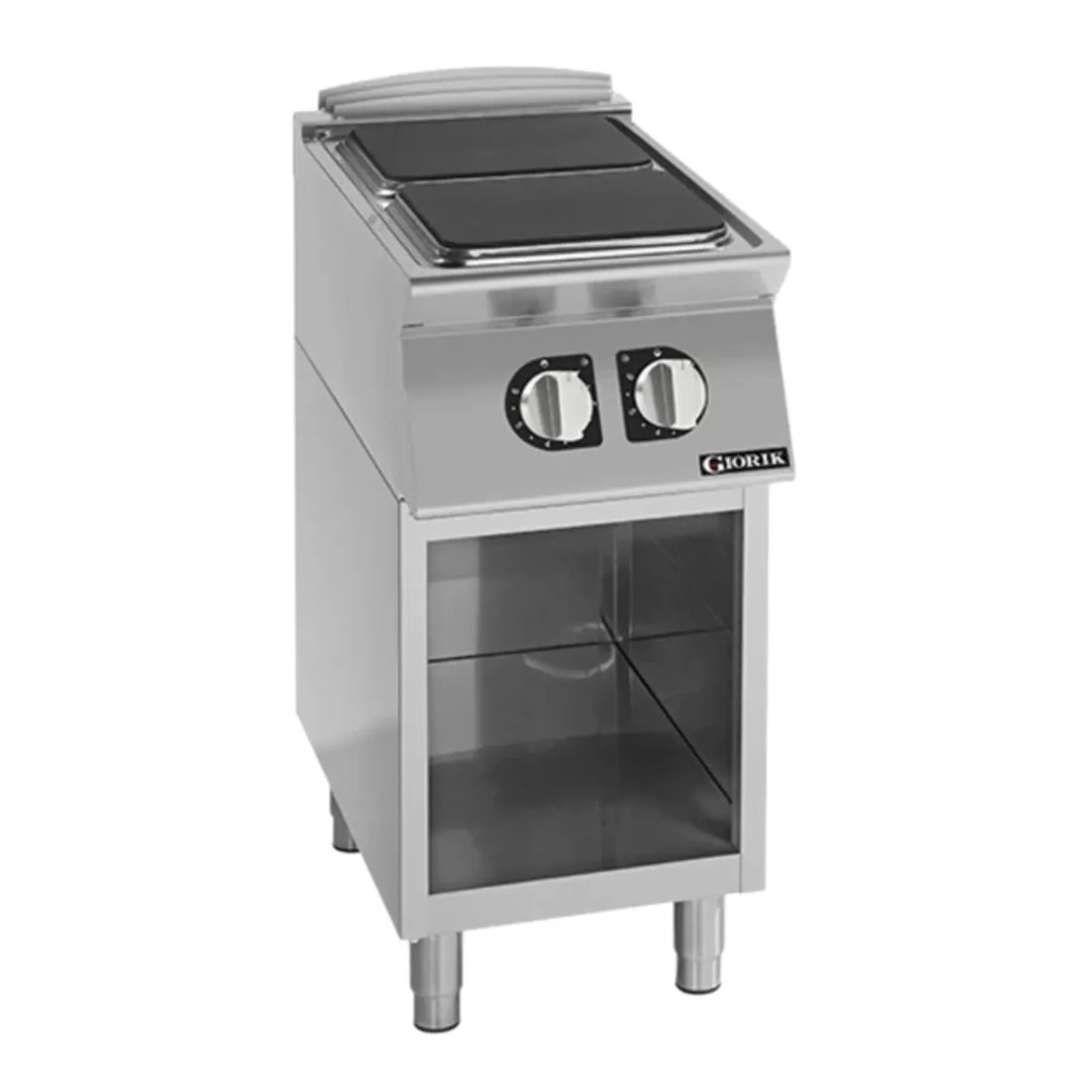 Giorik CE92QGT 900 Series - Electric Boiling Top - 2 Square Hot Plates