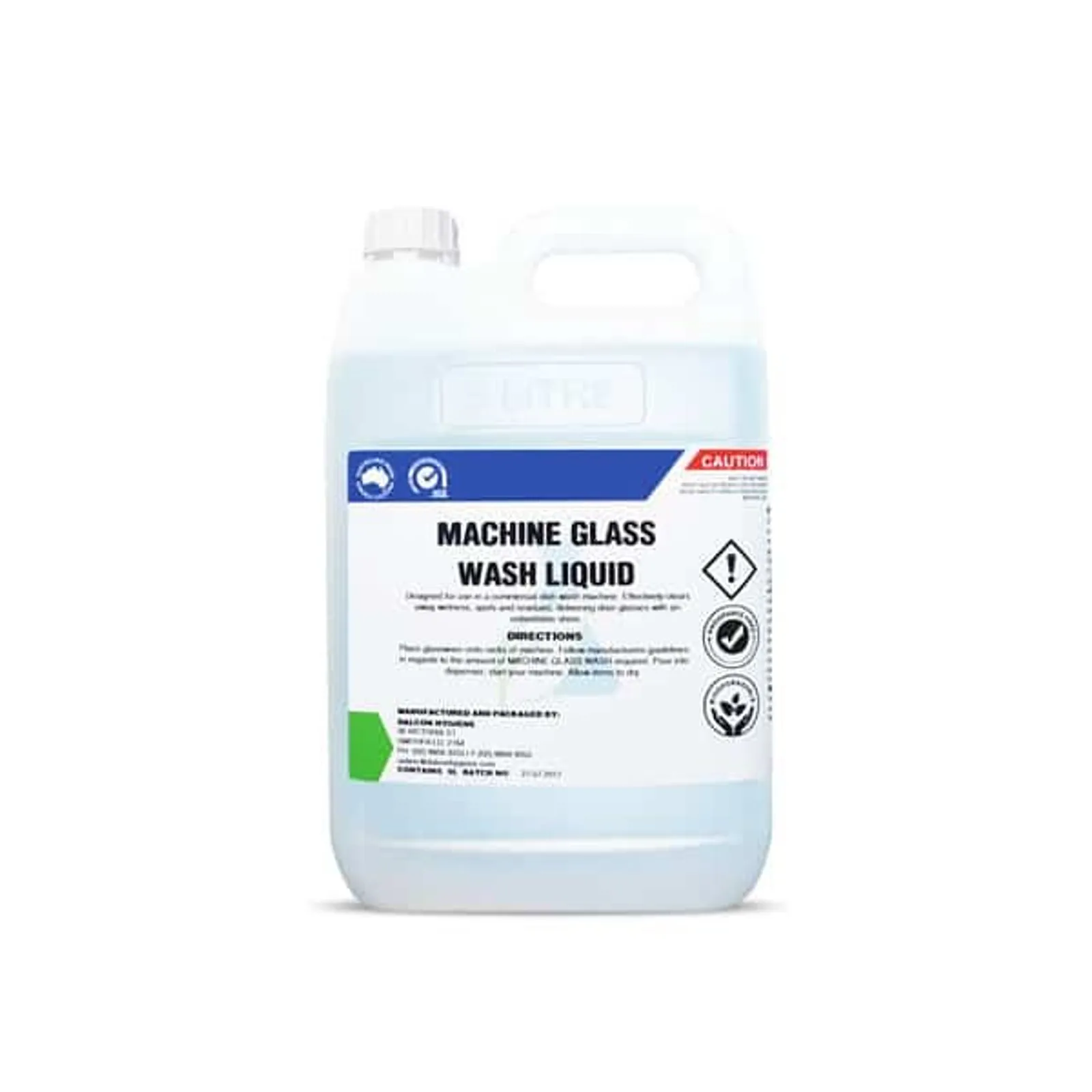 Dalcon WCMGWC-5L - Machine Glass Wash Liquid Clear 5L