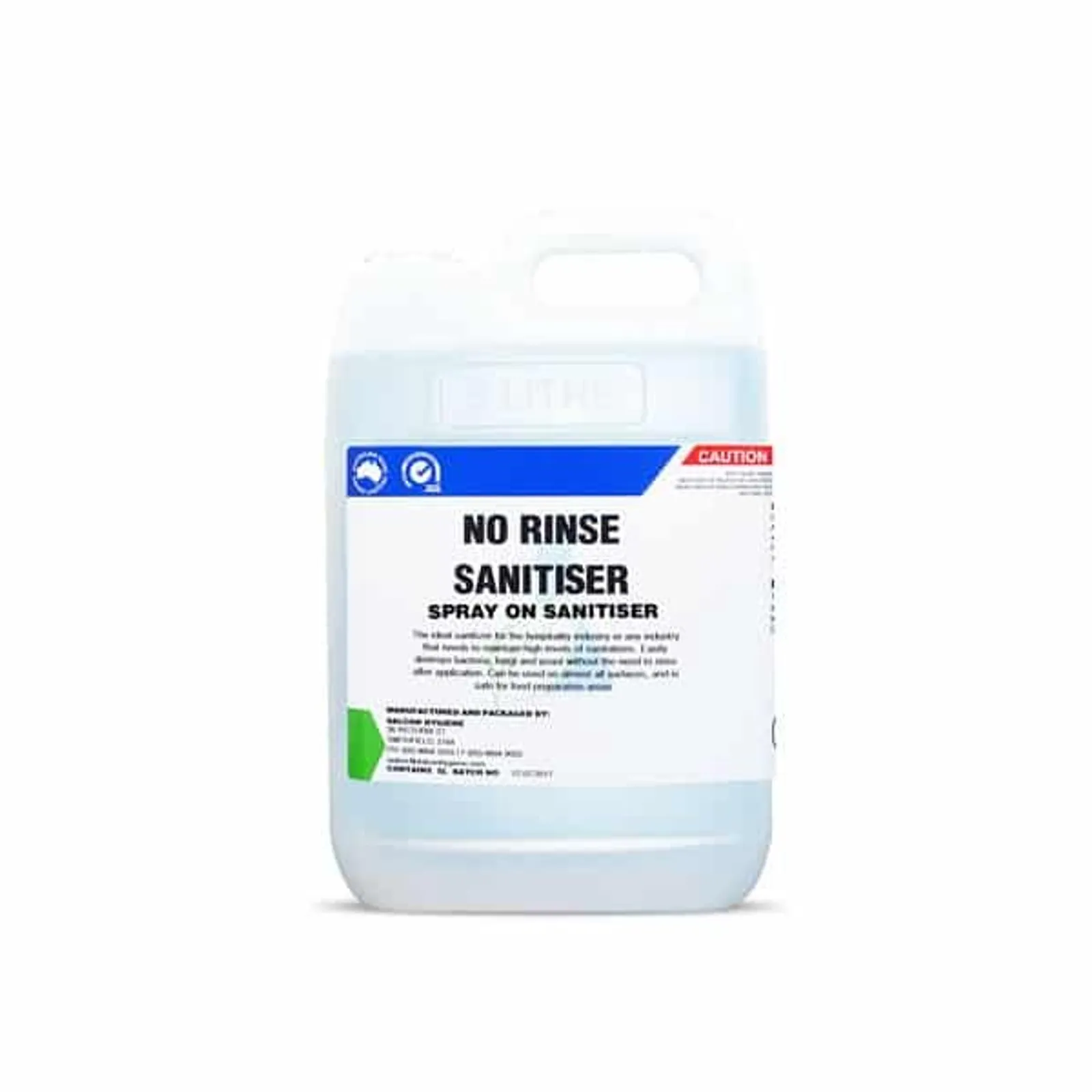 Dalcon WCNRS-5L - No Rinse Sanitiser 1:40 5L