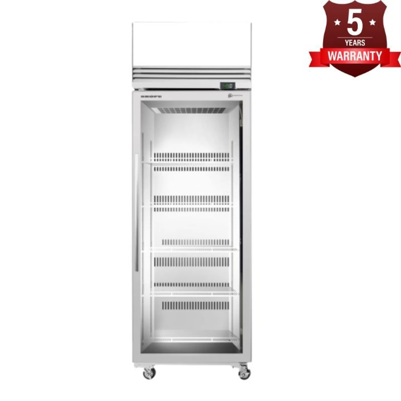 SKOPE SKFT650N-AC - 1 Glass Door Upright Display Freezer, Lit Sign