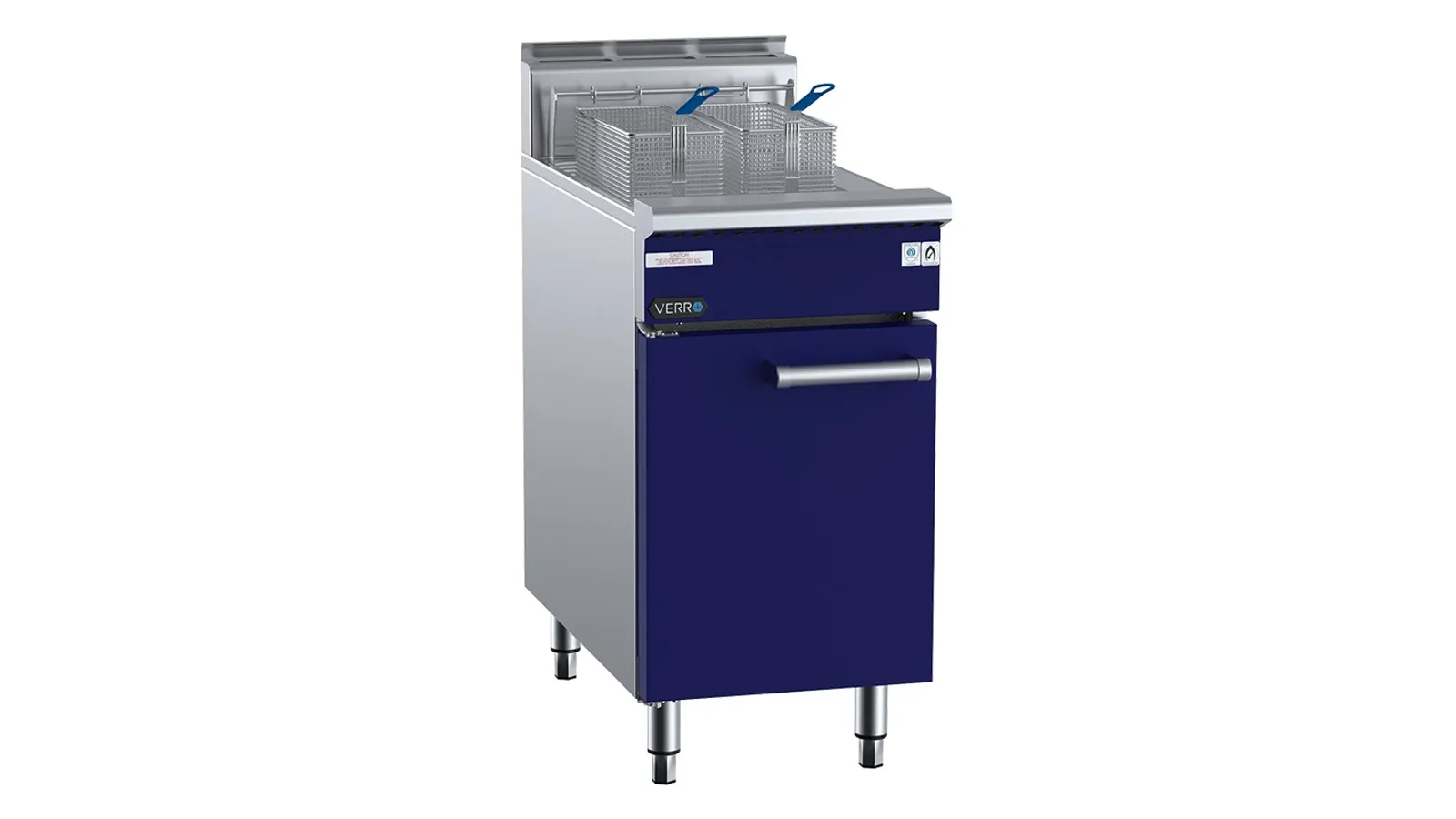 VERRO VTF-451 - 450mm Single Pan Turbo Fryer