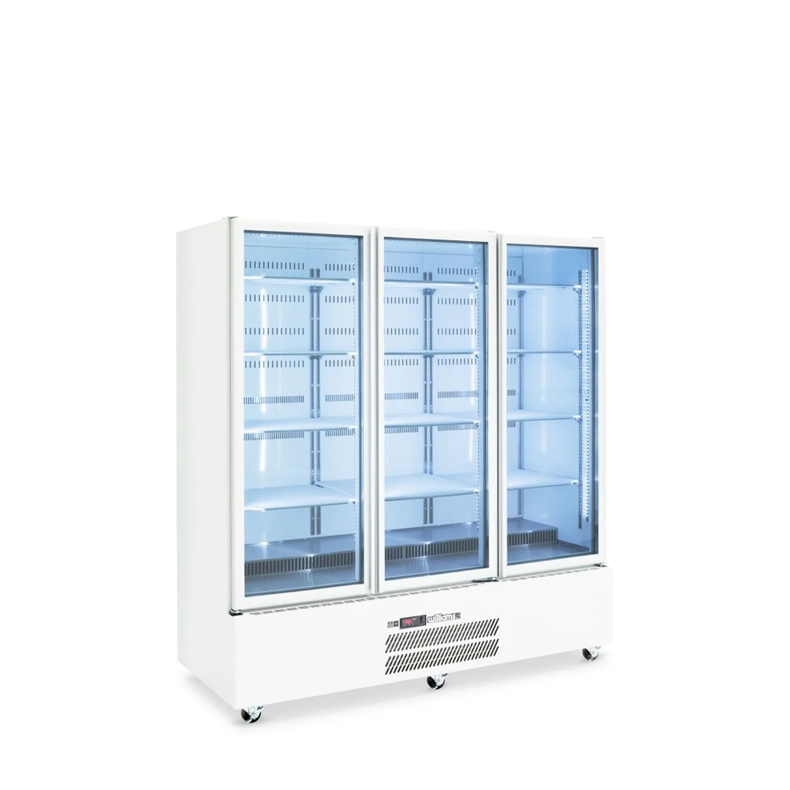Williams HQS3GW Quartz Star - 3 Glass Door Upright Fridge