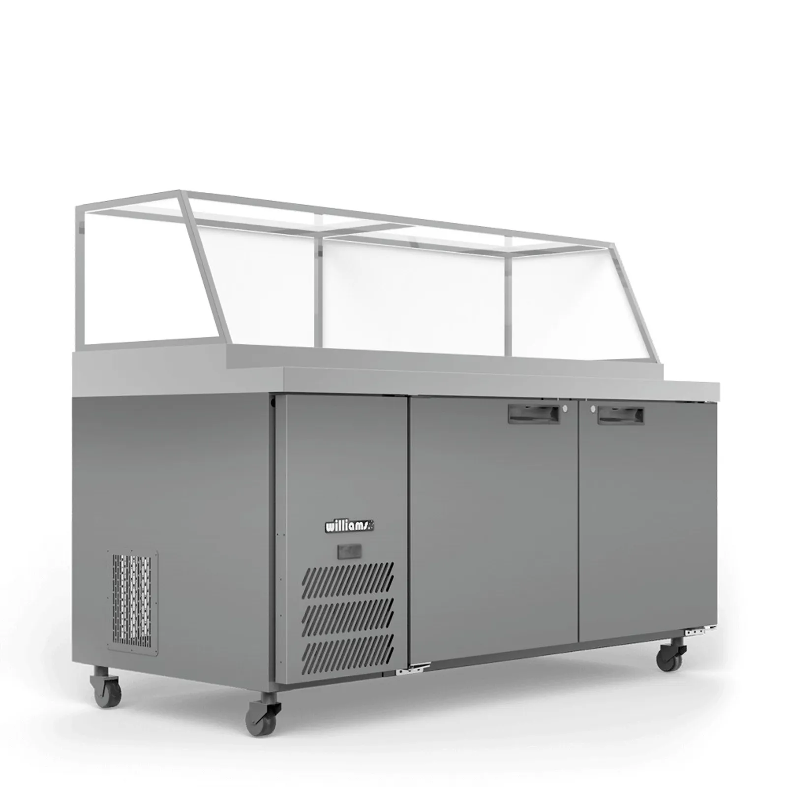 Williams HSP5UBA Banksia - 2 Door Ingredient Prep Counter, White