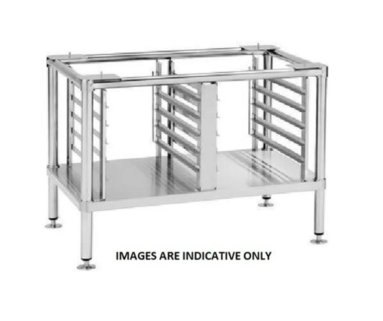 Rational ICP-UG2-102 - Modular Stand - With Runners suits 6-2/1 & 10-2/1 Combi Ovens