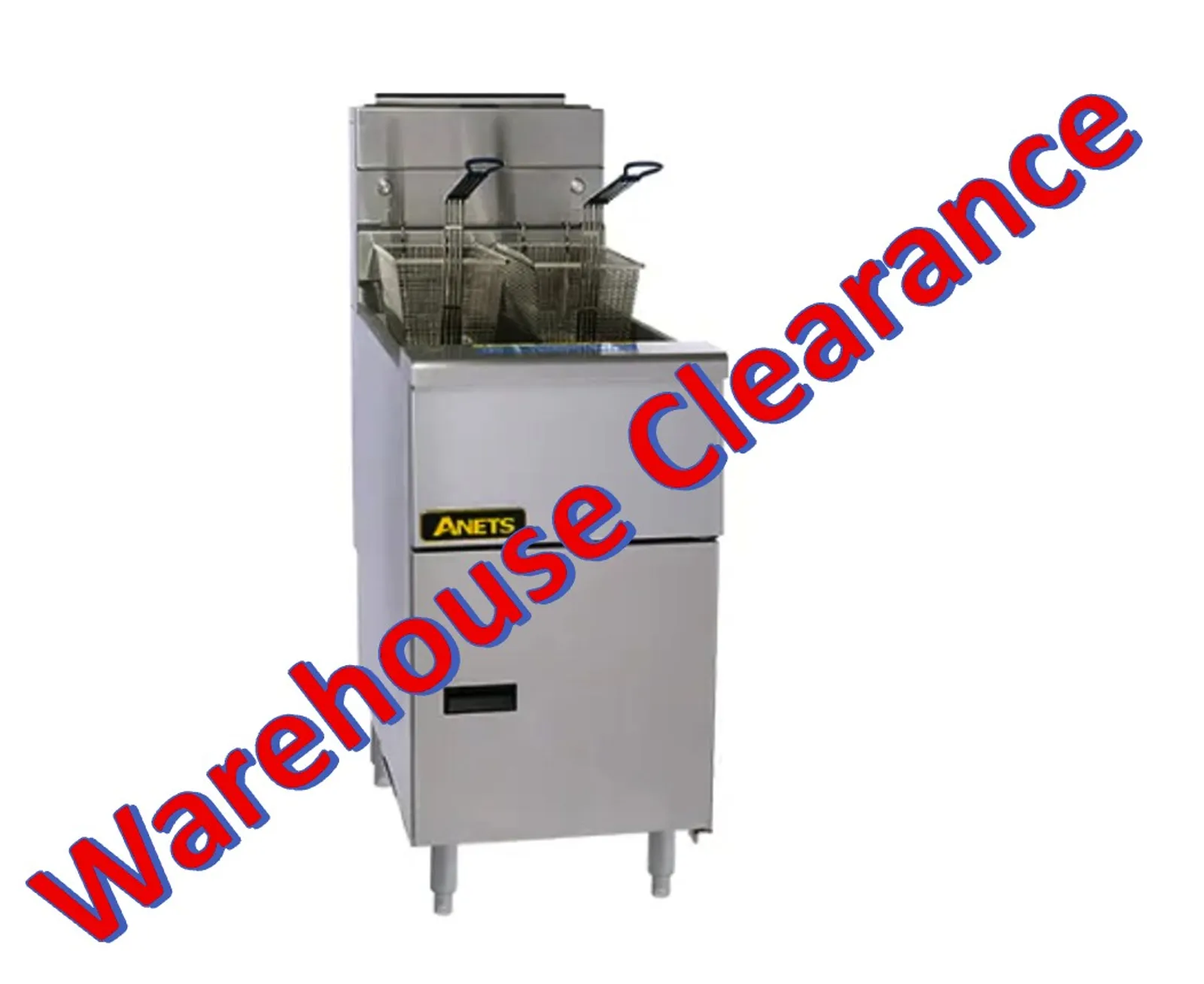 Anets AGG14 - Goldenfry Gas 4 Tube Fryer