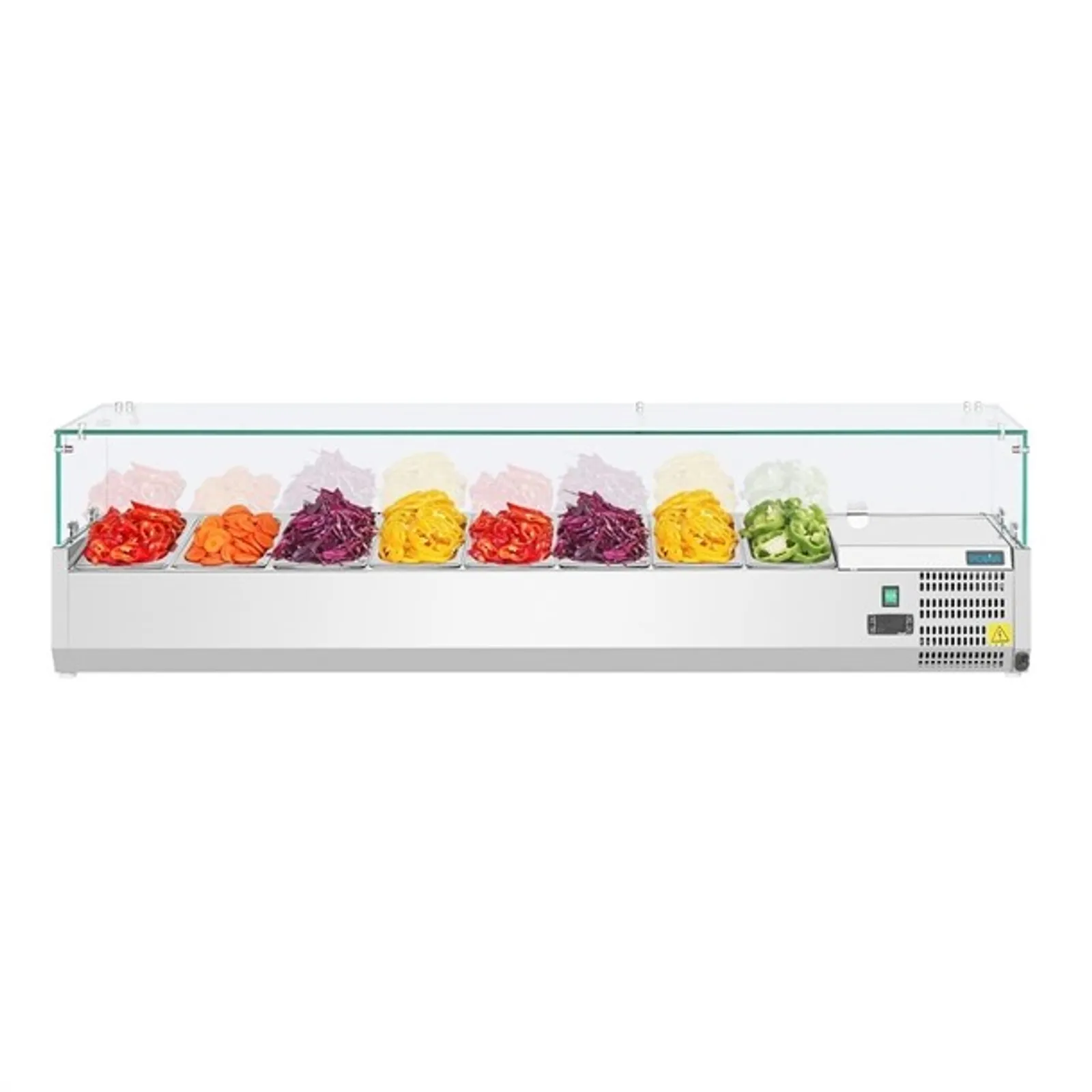Polar GD877-A G-Series - Countertop Prep Fridge 8x 1/3GN